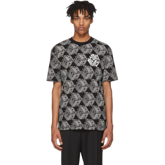 MCQ McQ Black and White all over tee Size US S / EU 44-46 / 1 - 1 Thumbnail