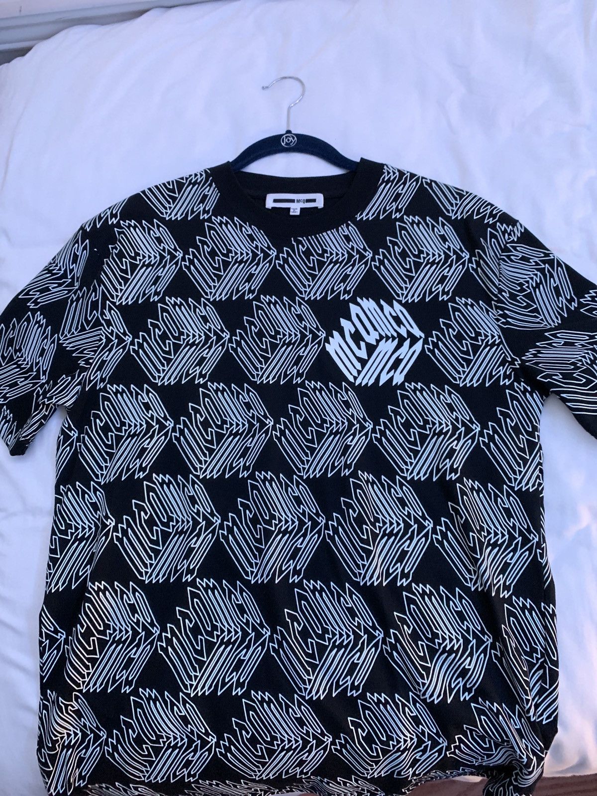 MCQ McQ Black and White all over tee Size US S / EU 44-46 / 1 - 2 Thumbnail
