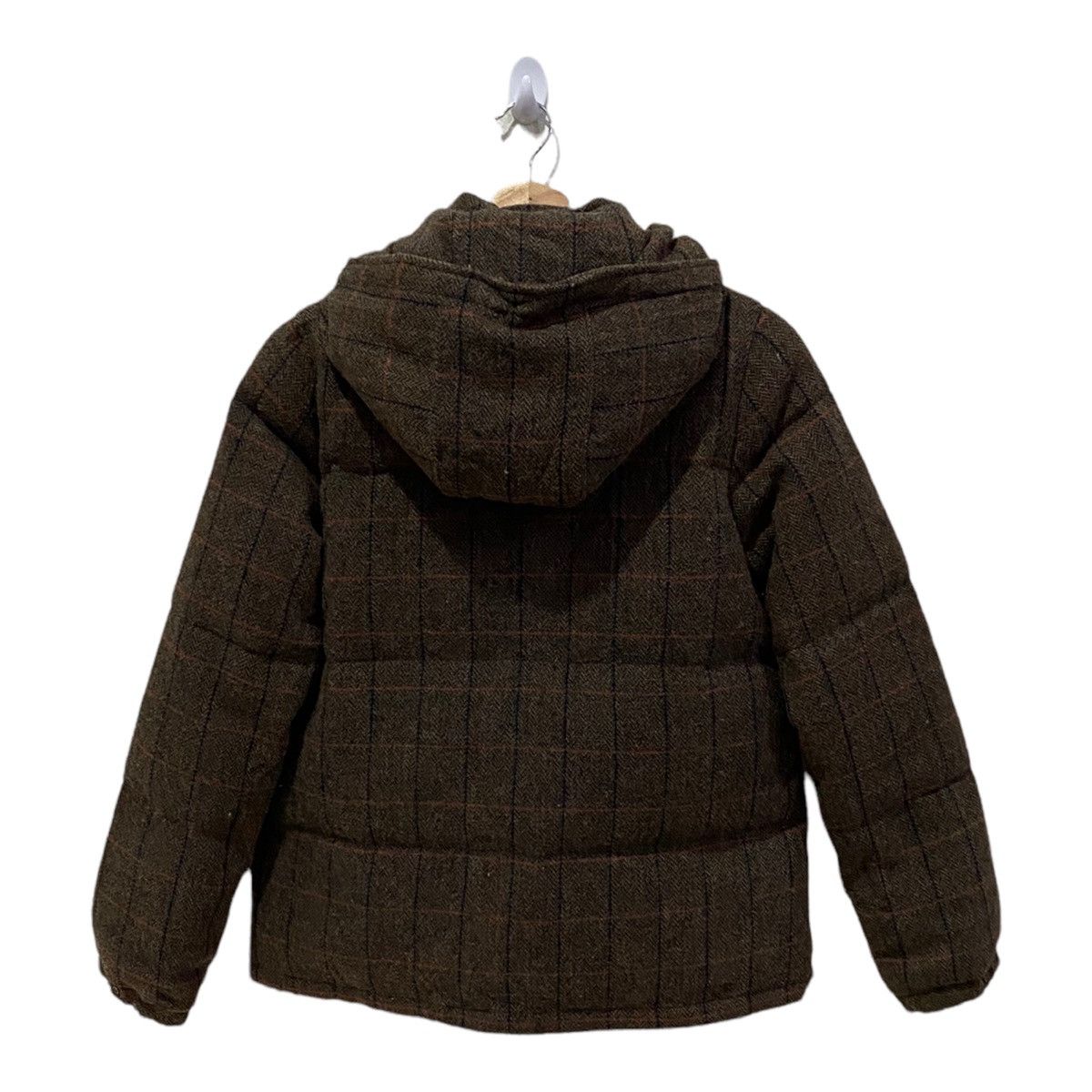 Japanese Brand JOURNAL STANDARD FILL DOWN FEATHER WOOL HOODED PUFFER JACKET Size US S / EU 44-46 / 1 - 4 Thumbnail