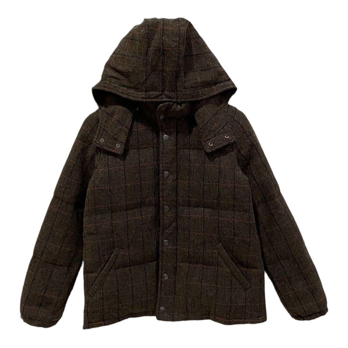 JOURNAL STANDARD FILL DOWN FEATHER WOOL HOODED PUFFER JACKET