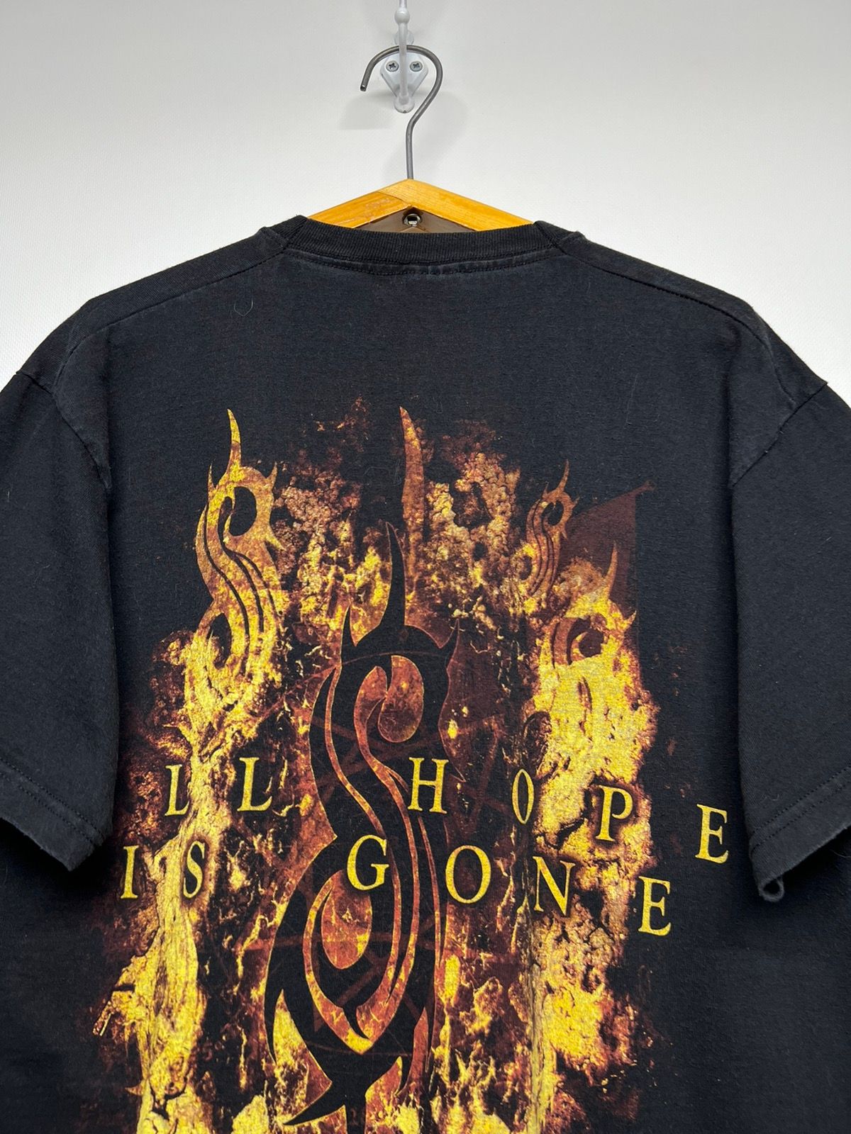 Vintage Vintage 2009 Slipknot All Hope Is Gone Tour T-Shirt Size US M / EU 48-50 / 2 - 6 Thumbnail