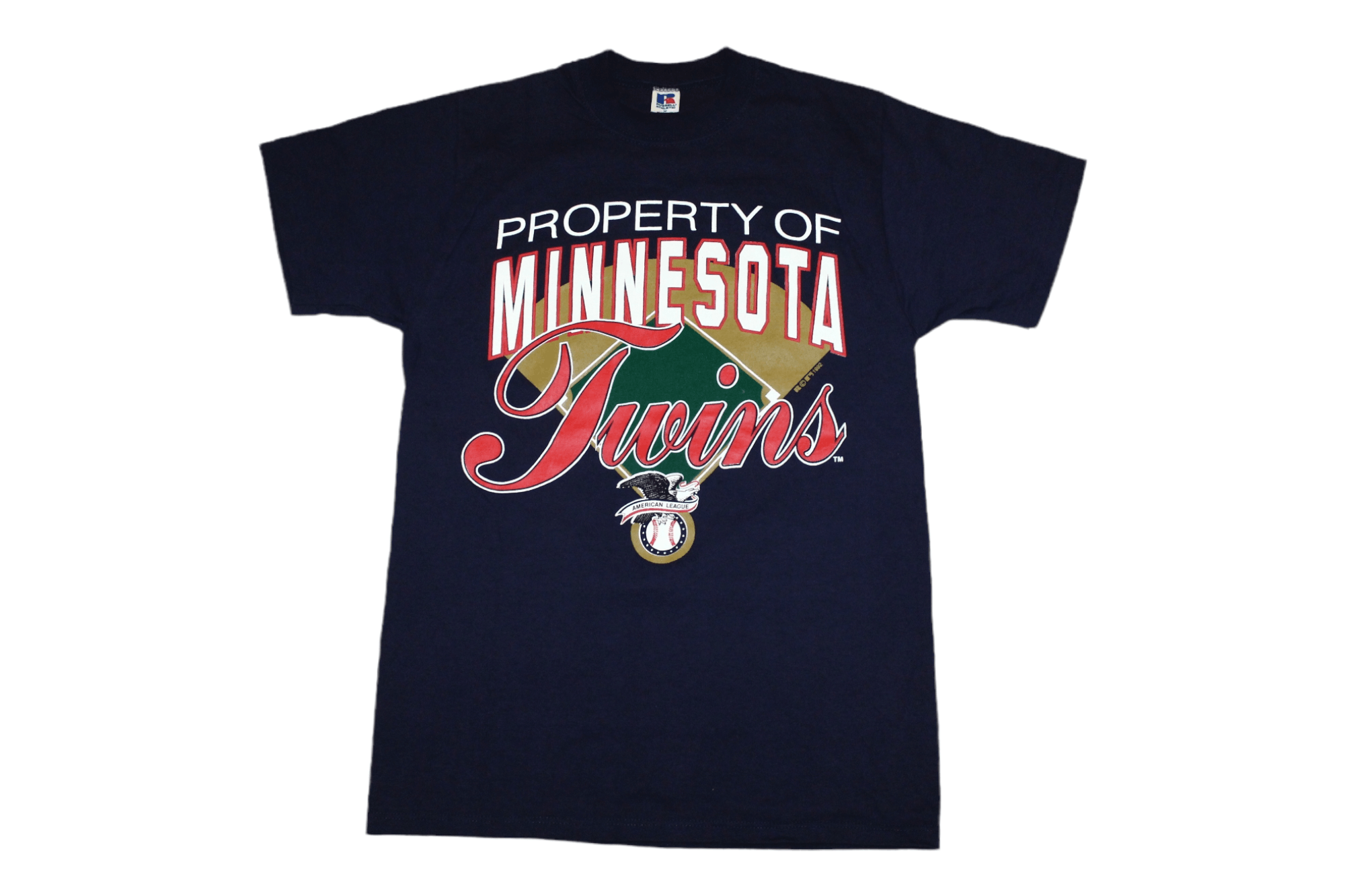 MLB 🔥1992 Property of Minnesota Twins Graphic T-Shirt Size US M / EU 48-50 / 2 - 1 Thumbnail