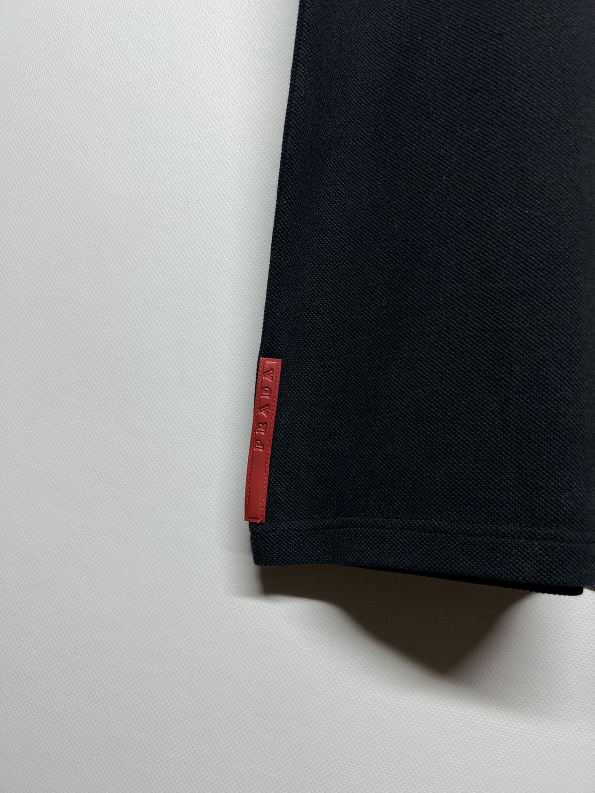 Prada Vintage Prada Red Tab Nylon Pocket T-Shirt Size US S / EU 44-46 / 1 - 3 Thumbnail