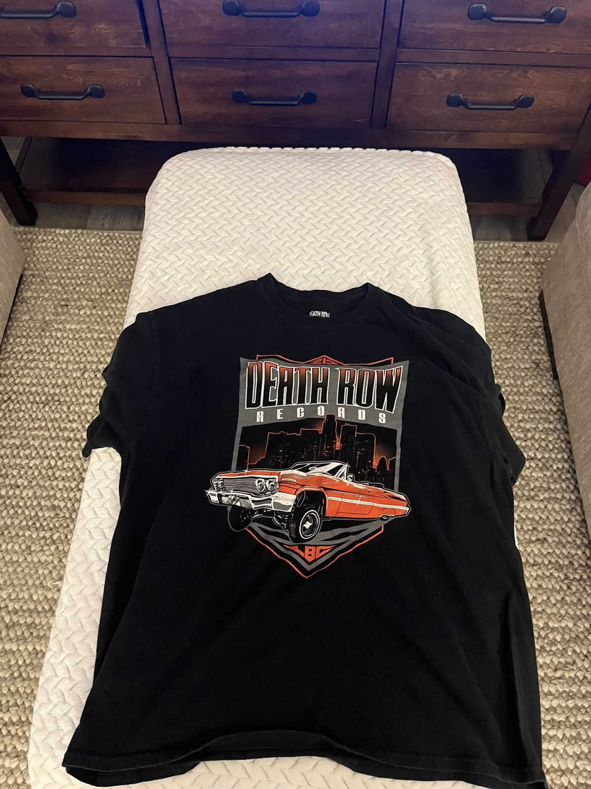 Mister Tee T-Shirt Death Row Logo Black - Hier Bestellen