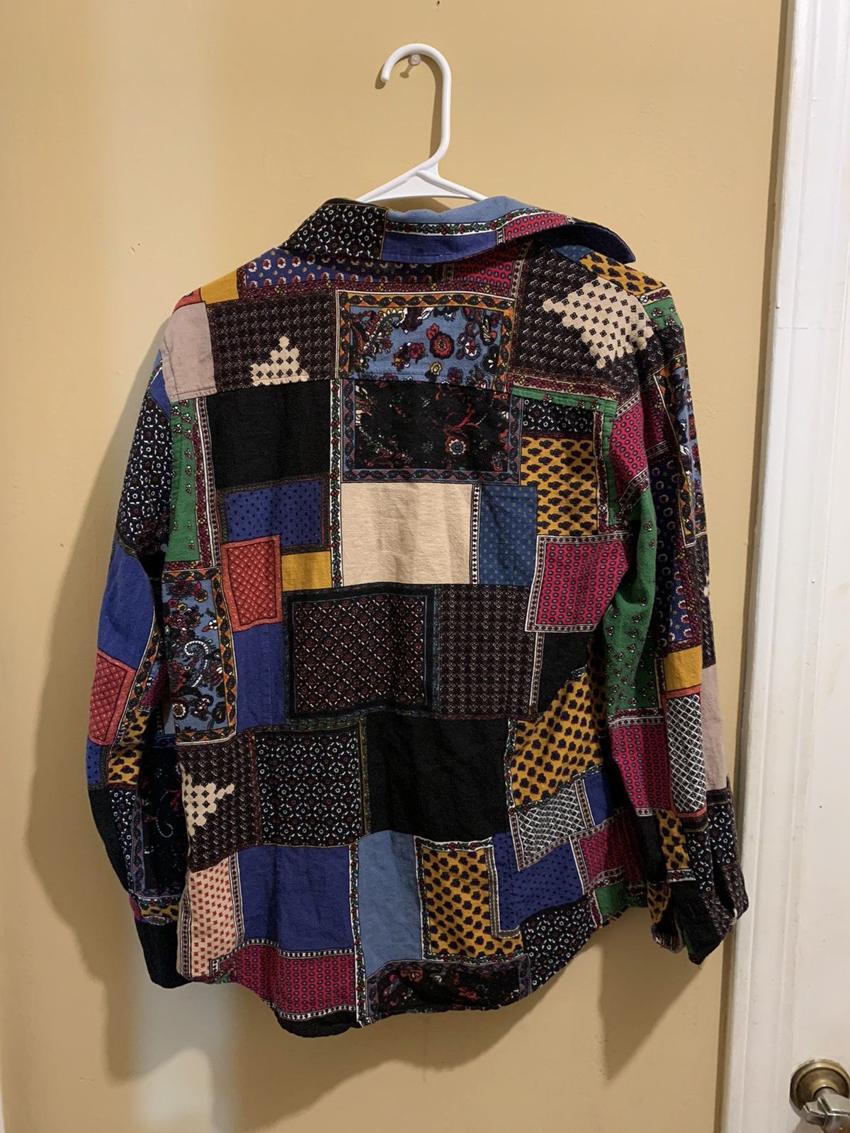 Japanese Brand Vintage Multi Plaid long sleeve button up Size US S / EU 44-46 / 1 - 2 Thumbnail