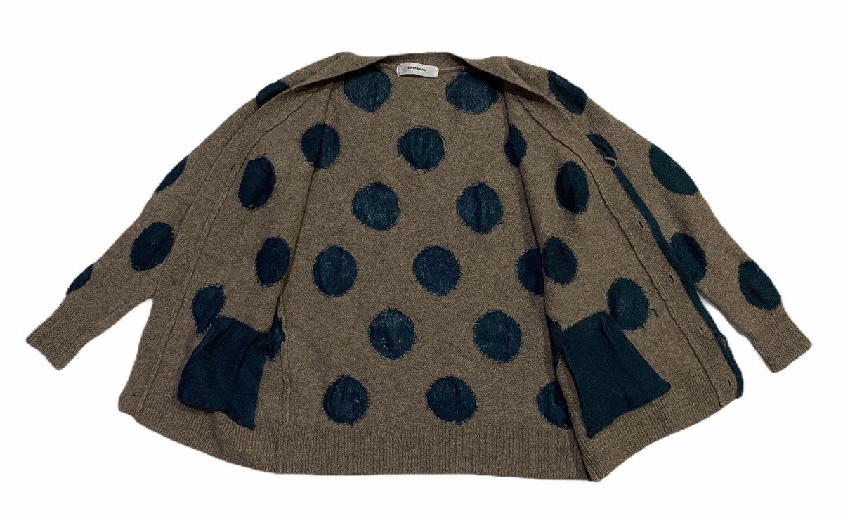 Japanese Brand SUPER HAKKA Wool Blend Sweater Cardigan Size US M / EU 48-50 / 2 - 2 Thumbnail