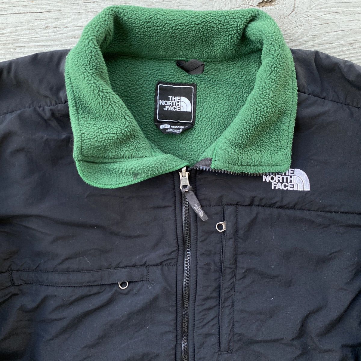 Vintage The North Face Denali 95 Night Green Vintage Zip Up Jacket Size US L / EU 52-54 / 3 - 2 Preview