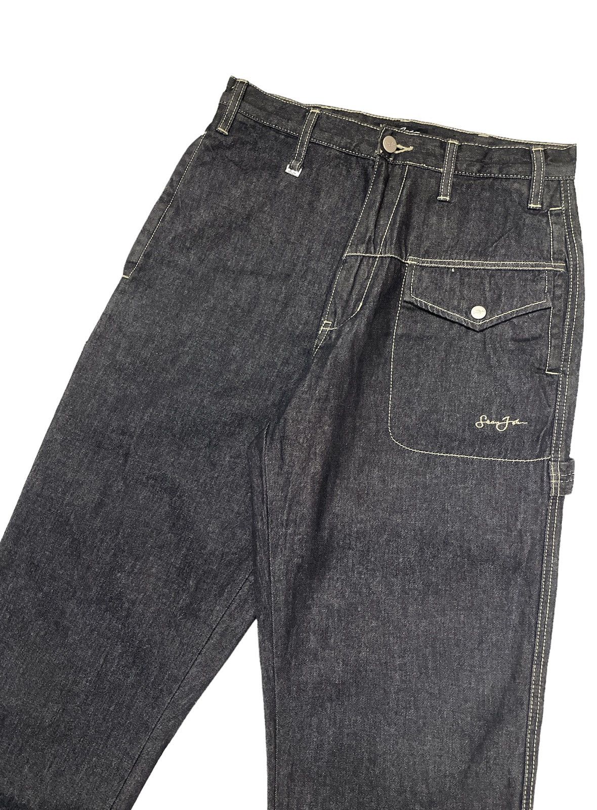 JNCO Vintage Sean John Carpenter Bush Baggy Pants Size US 30 / EU 46 - 2 Thumbnail