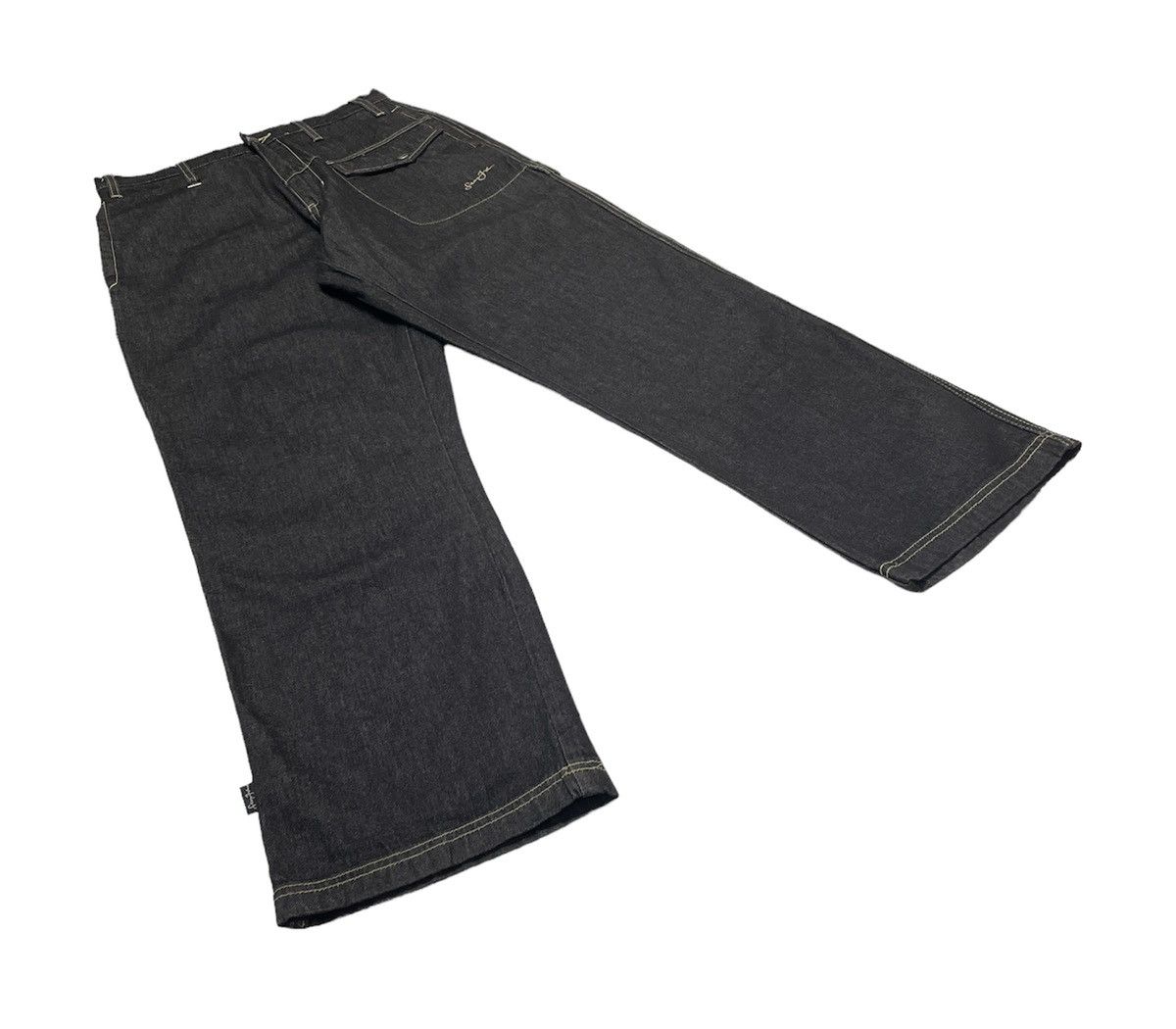 JNCO Vintage Sean John Carpenter Bush Baggy Pants Size US 30 / EU 46 - 4 Thumbnail