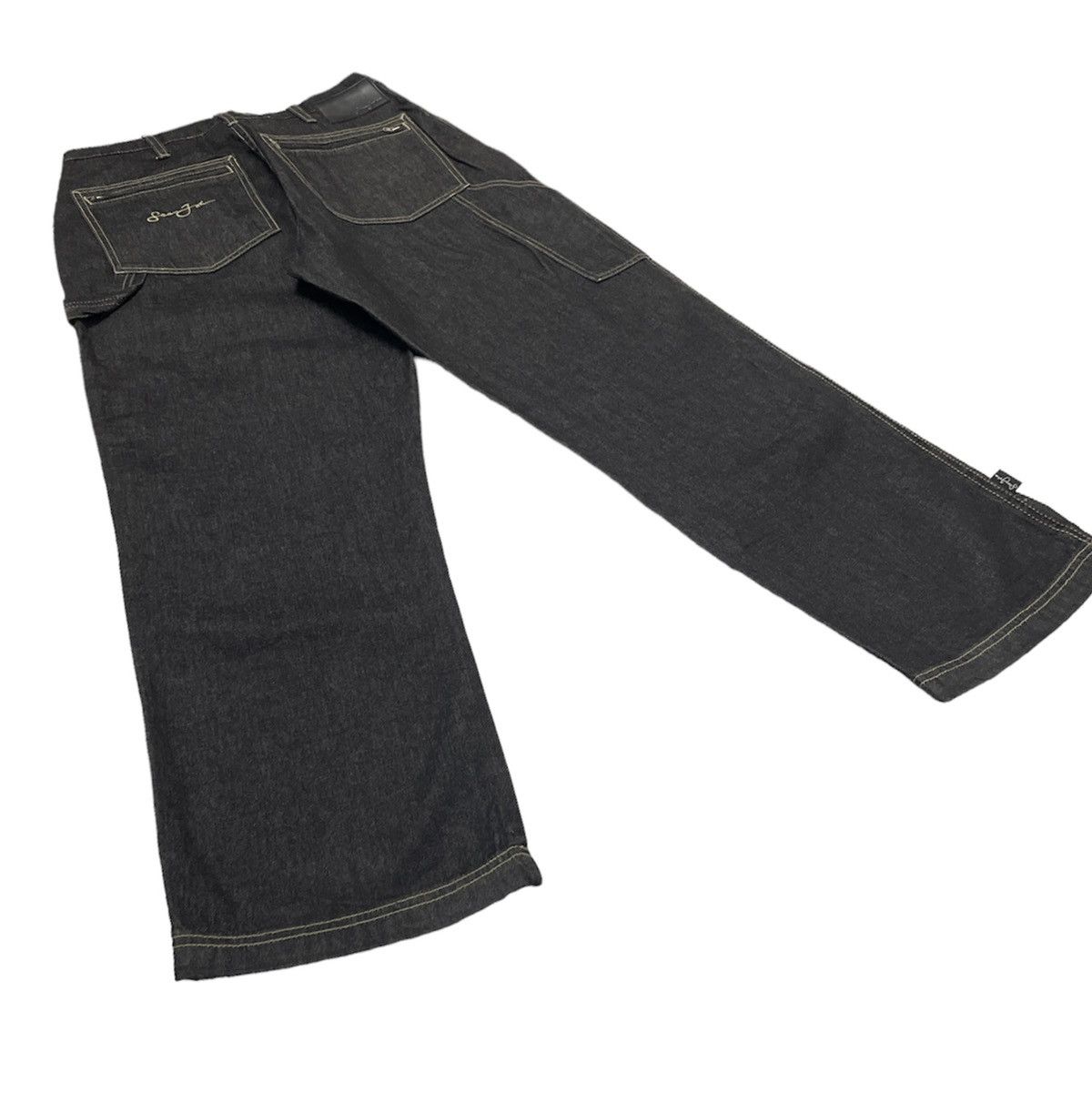 JNCO Vintage Sean John Carpenter Bush Baggy Pants Size US 30 / EU 46 - 6 Thumbnail