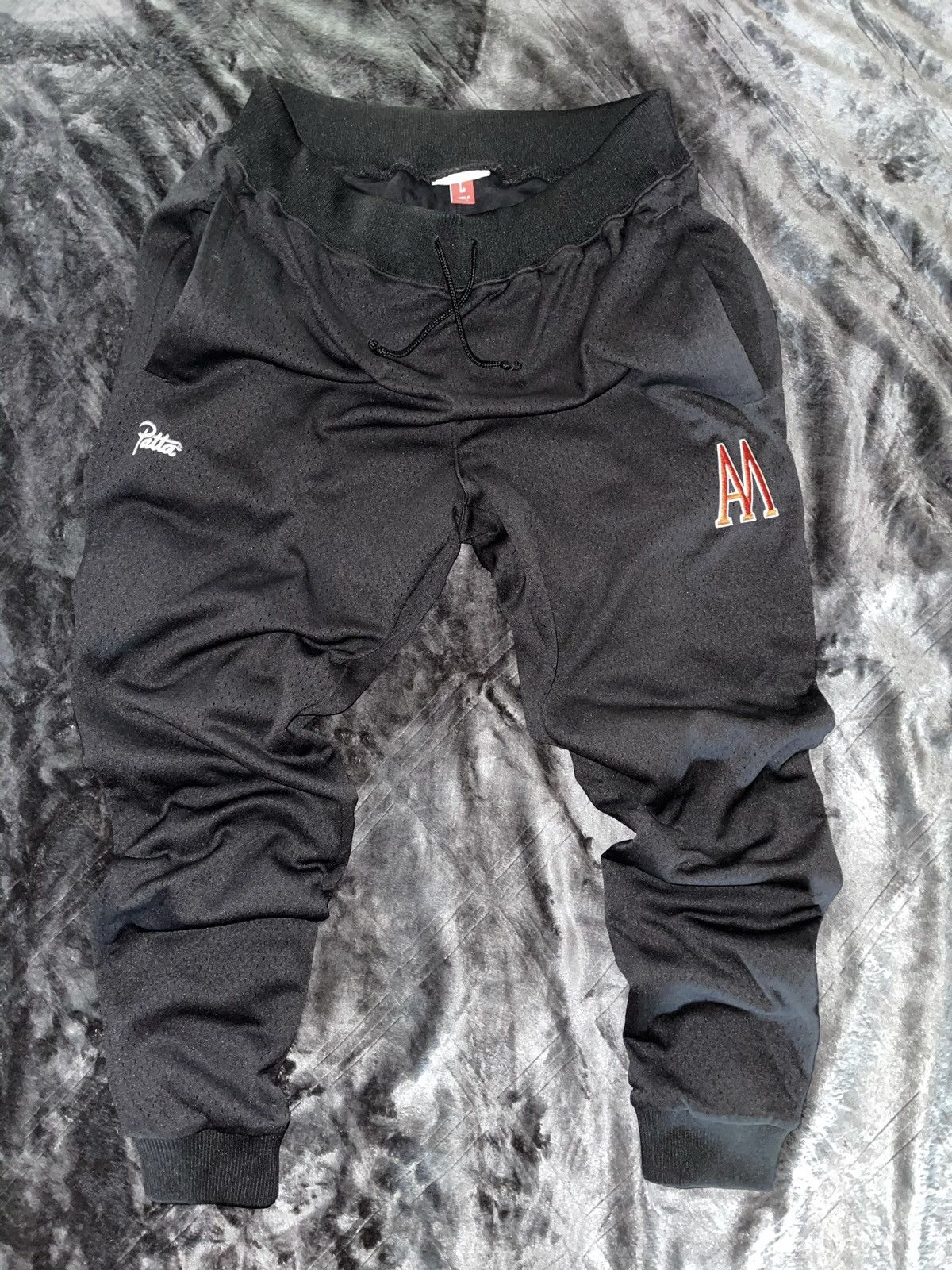 Mitchell Ness Patta PATTA Mitchell Ness Marshall sample joggers Grailed