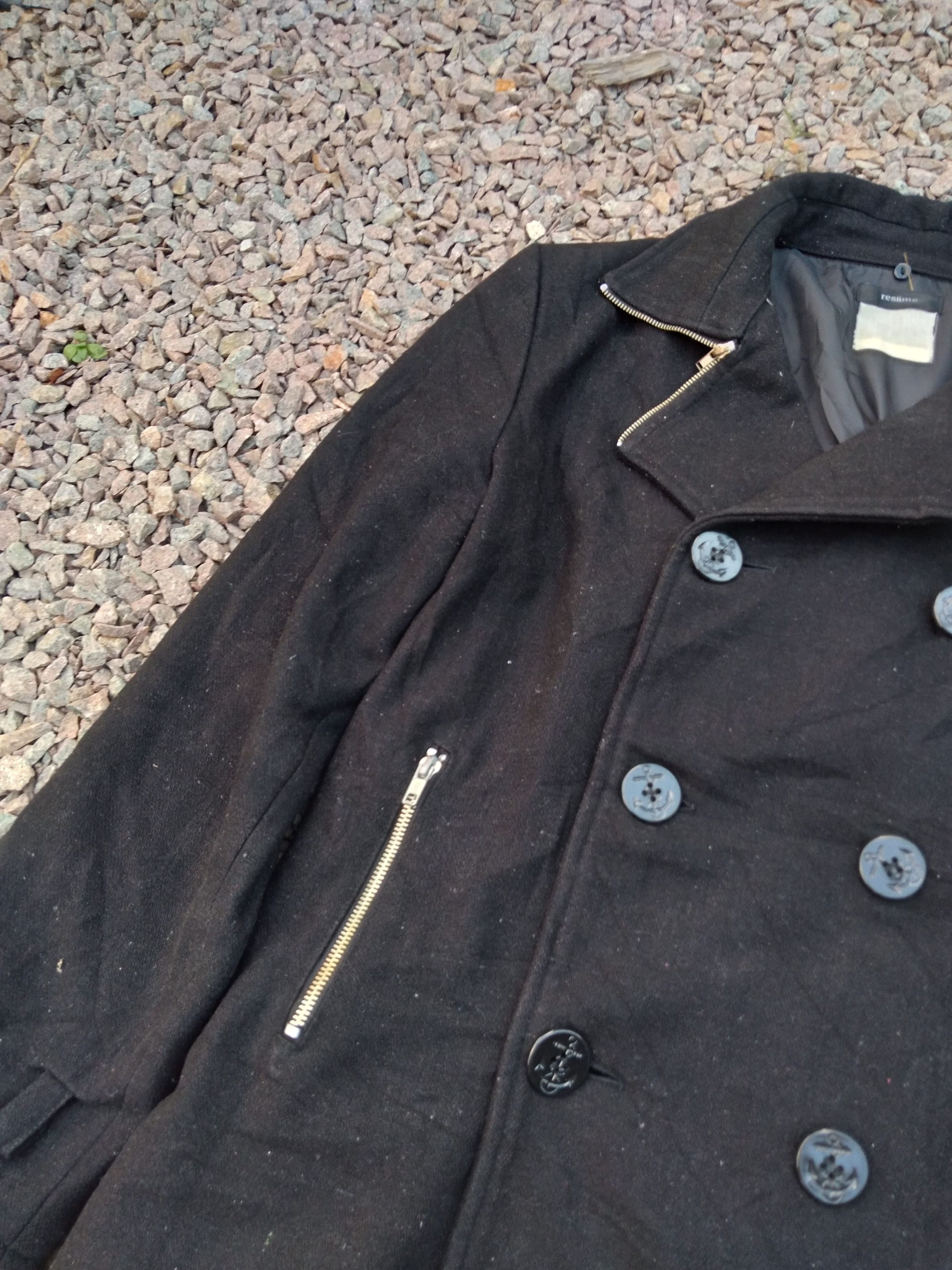 14th Addiction RESUME DOUBLE COLLAR WOOL JACKETS Size US M / EU 48-50 / 2 - 4 Thumbnail