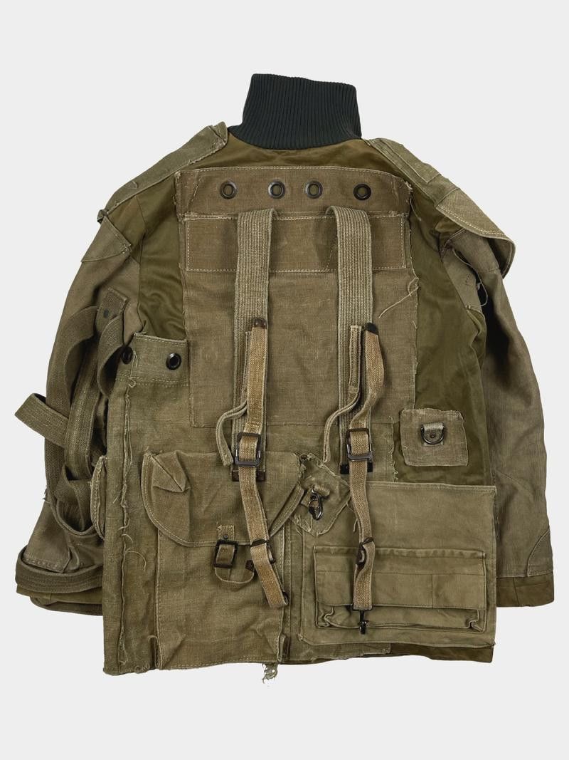 Dolce & Gabbana AW2003 Reconstructed Military Jacket Size US M / EU 48-50 / 2 - 2 Thumbnail