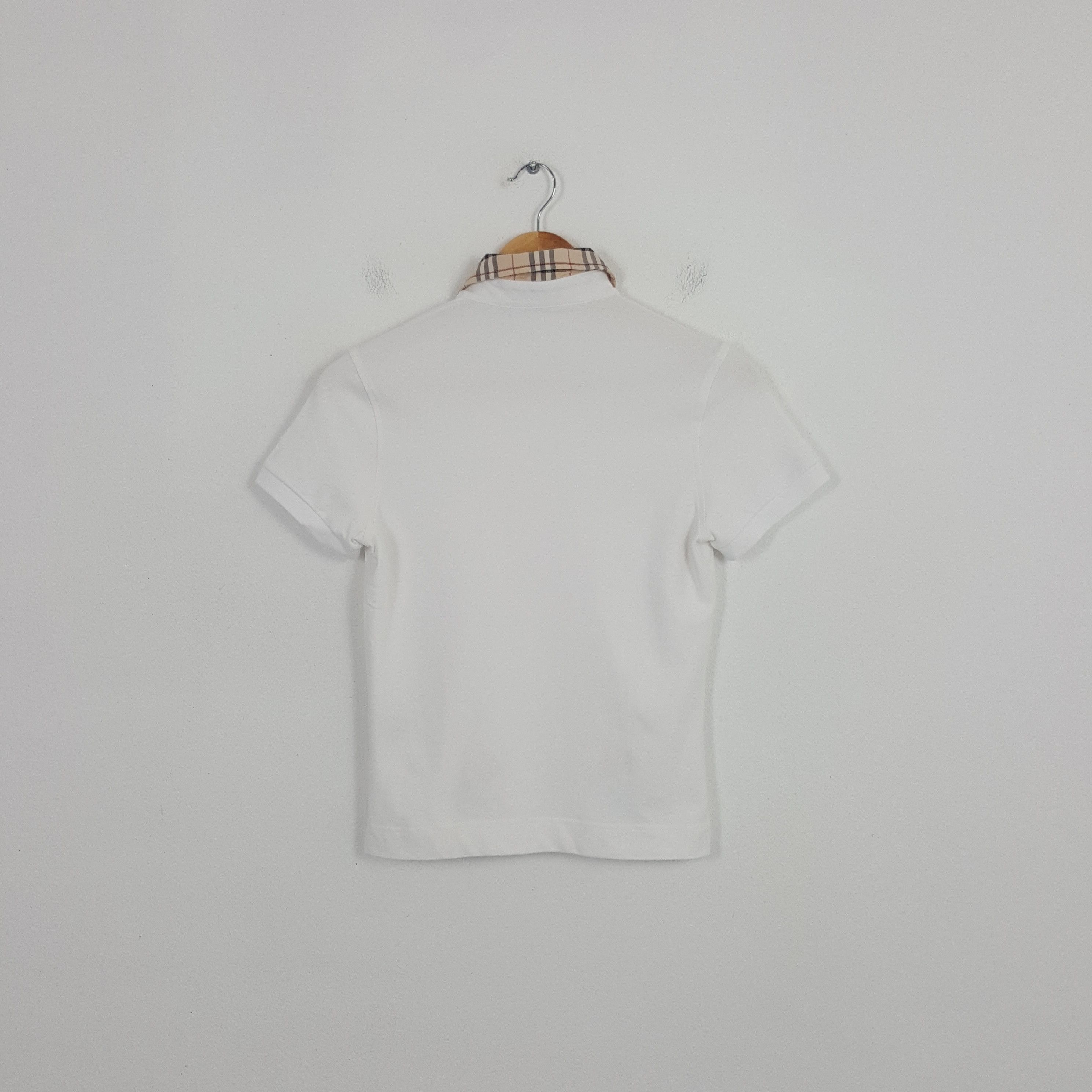 Burberry × Vintage Vintage Burberry London Nova Check Polo Shirt Size S / US 4 / IT 40 - 3 Thumbnail