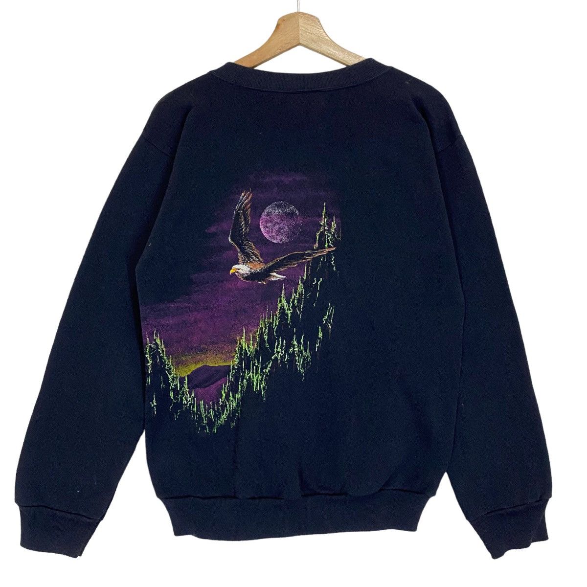Harley Davidson Vintage 90s Hazelwood Eagle Art Crewneck Sweatshirt Size M Size US M / EU 48-50 / 2 - 6 Thumbnail