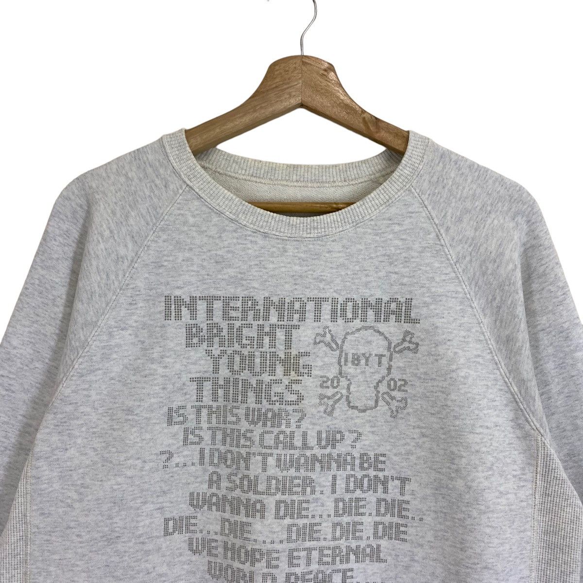 If Six Was Nine × Le Grande Bleu (L.G.B.) × Vintage Vintage 90s Coupdetat Tokyo Skulls Crewneck Sweatshirt Size US M / EU 48-50 / 2 - 4 Thumbnail