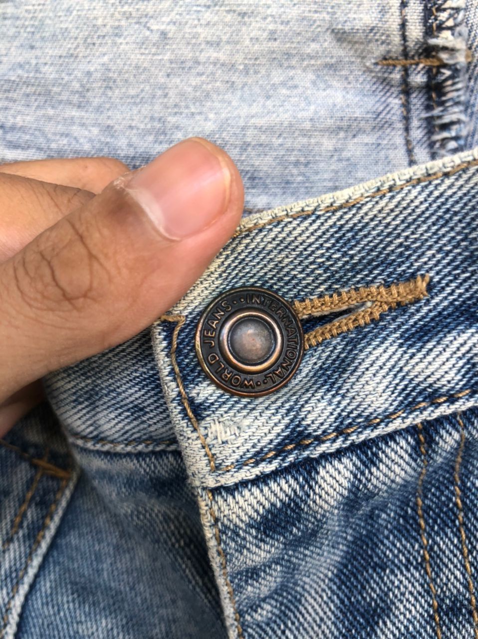 Edwin × Japanese Brand 🔥RARE🔥World Jeans international Bush pants jeans Size US 32 / EU 48 - 3 Thumbnail