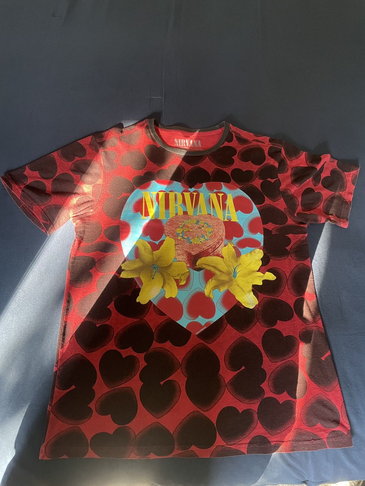 Band Tees × Nirvana Nirvana heart shaped box full print band tees Size US M / EU 48-50 / 2 - 2 Thumbnail
