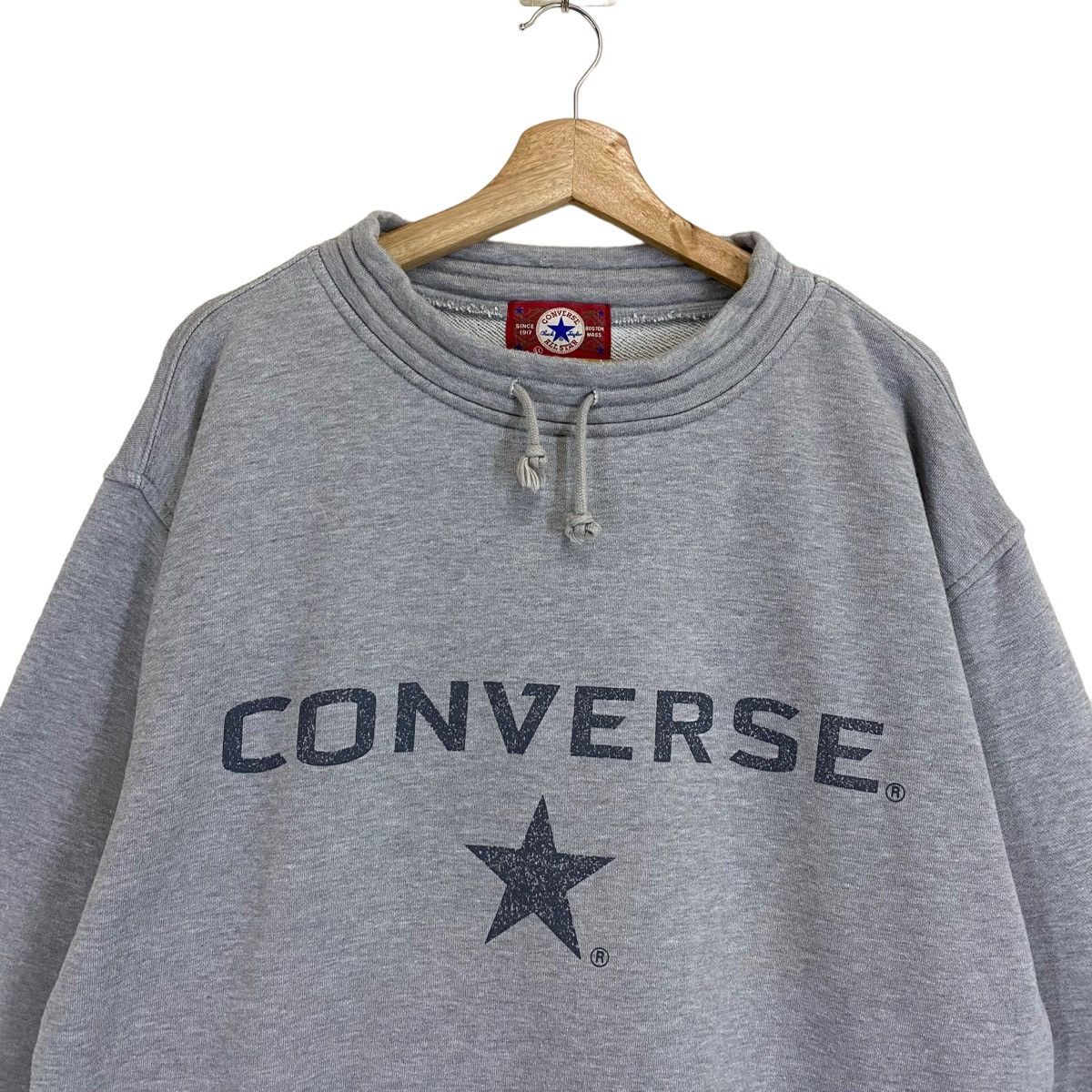 Converse × Vintage Vintage 90s Converse Crewneck Sweatshirt Size XL Size US XL / EU 56 / 4 - 4 Thumbnail