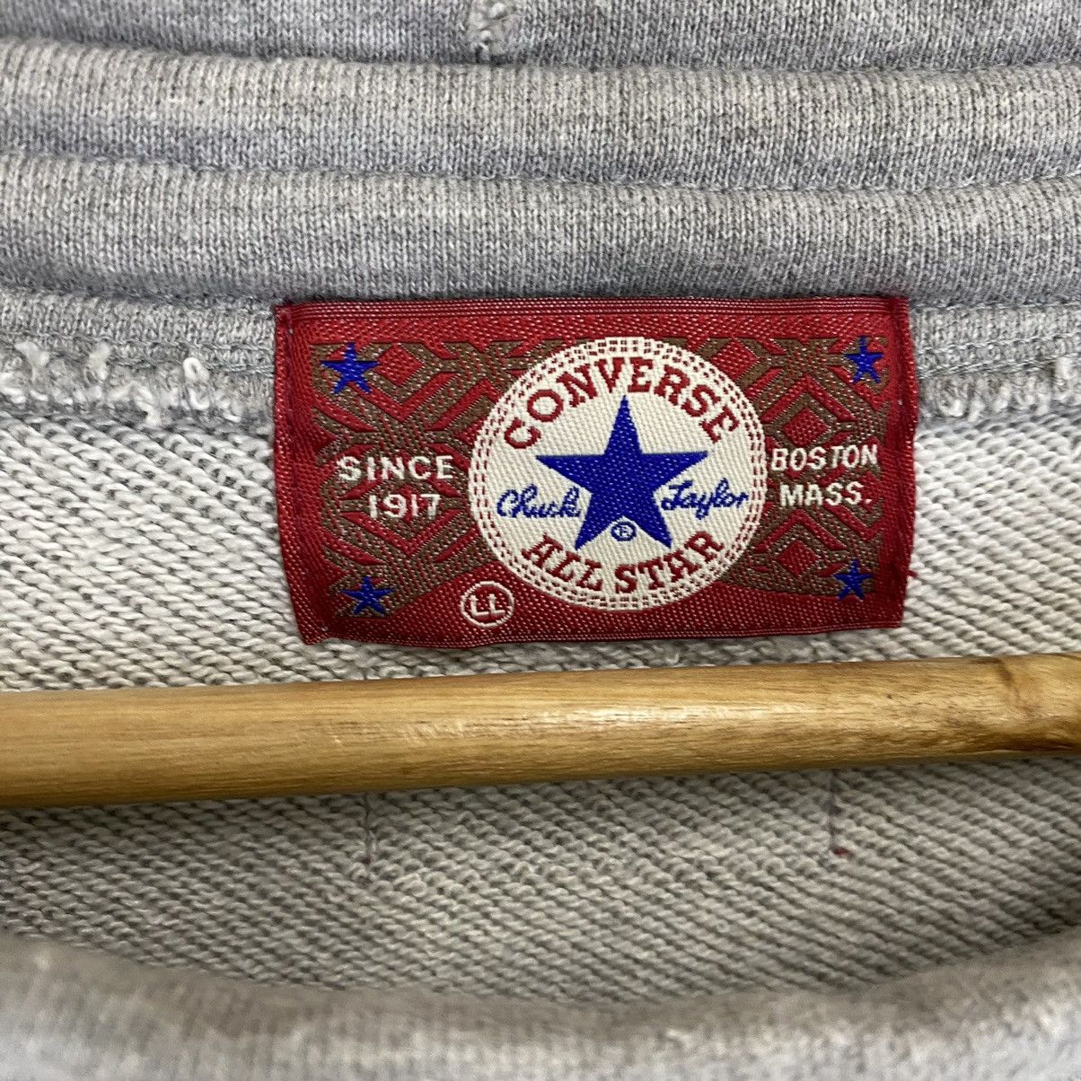 Converse × Vintage Vintage 90s Converse Crewneck Sweatshirt Size XL Size US XL / EU 56 / 4 - 9 Thumbnail