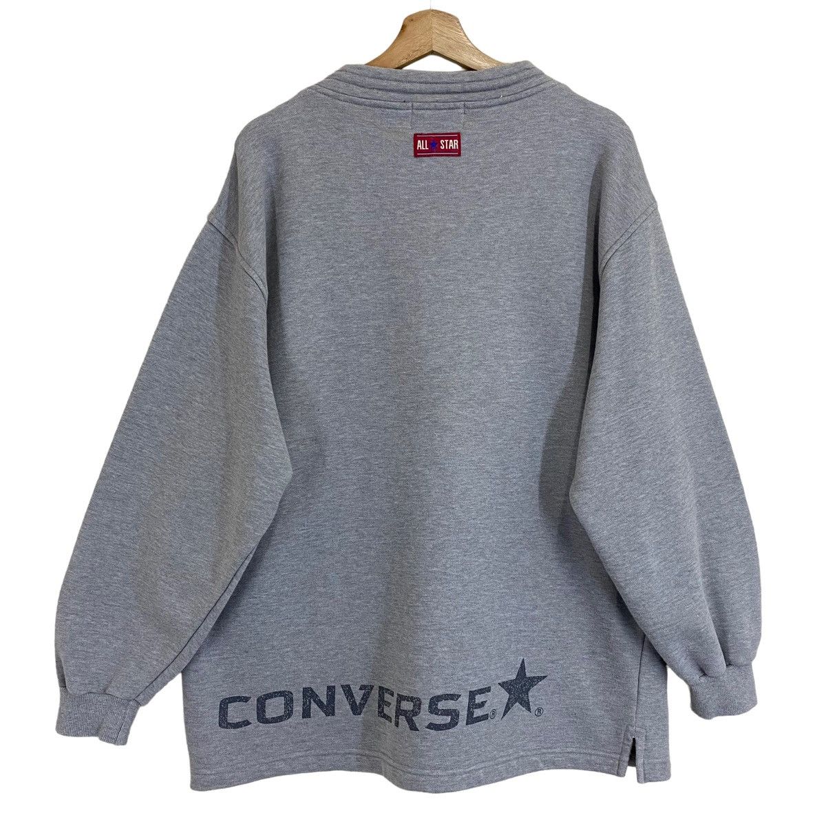 Converse × Vintage Vintage 90s Converse Crewneck Sweatshirt Size XL Size US XL / EU 56 / 4 - 7 Thumbnail