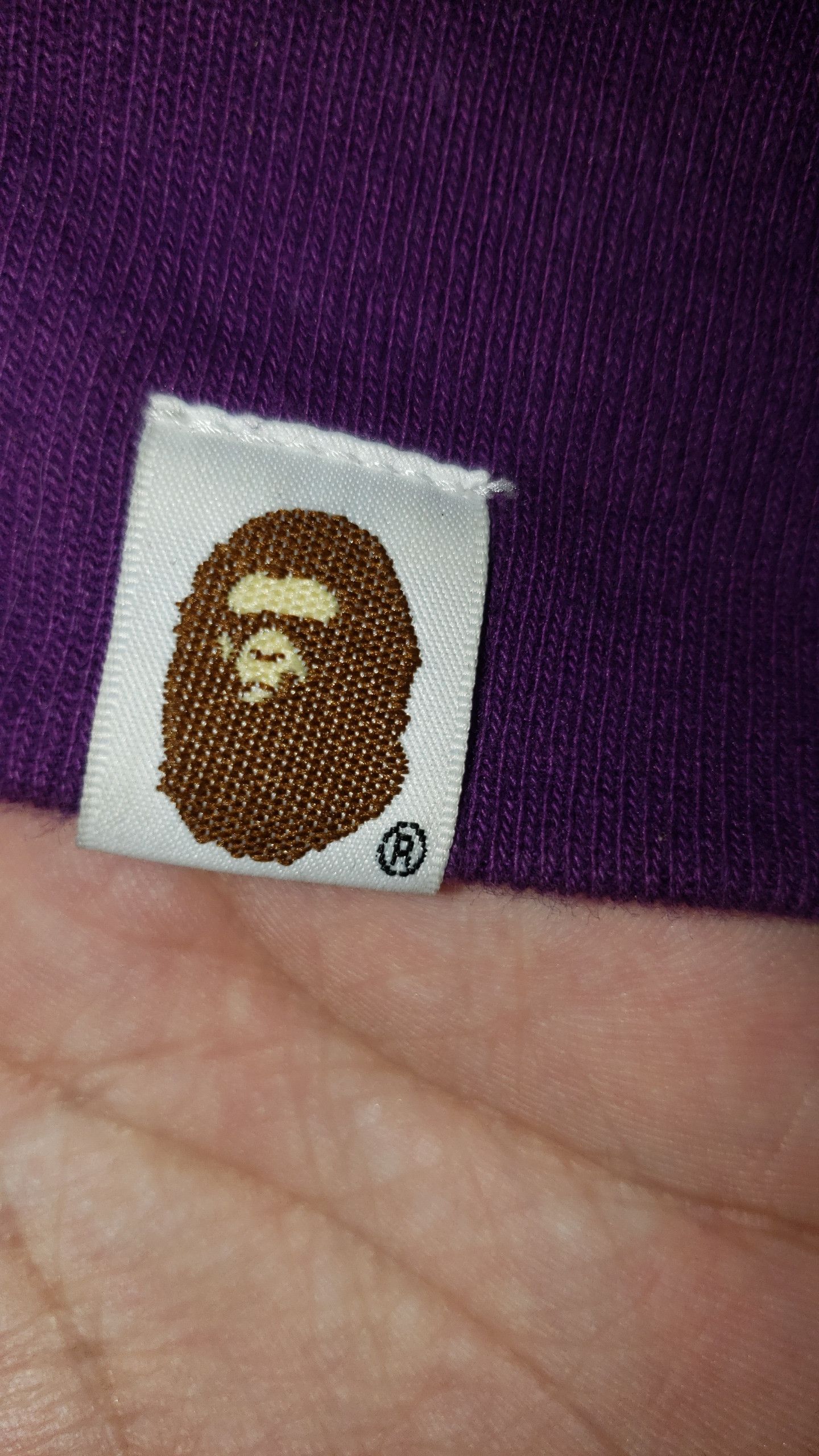 Bape BAPE Double Shoulder Shark full zip Hoodie purple camo Size US XL / EU 56 / 4 - 5 Thumbnail