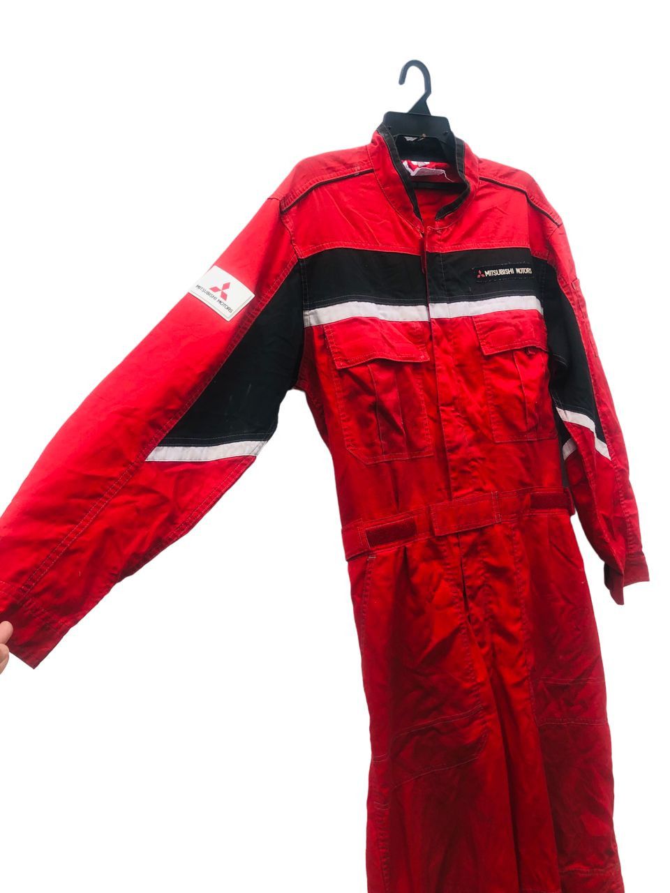 Japanese Brand × Vintage Vintage Mitsubishi Motorsport Designer Streetwear Fashion Size US 33 - 5 Thumbnail