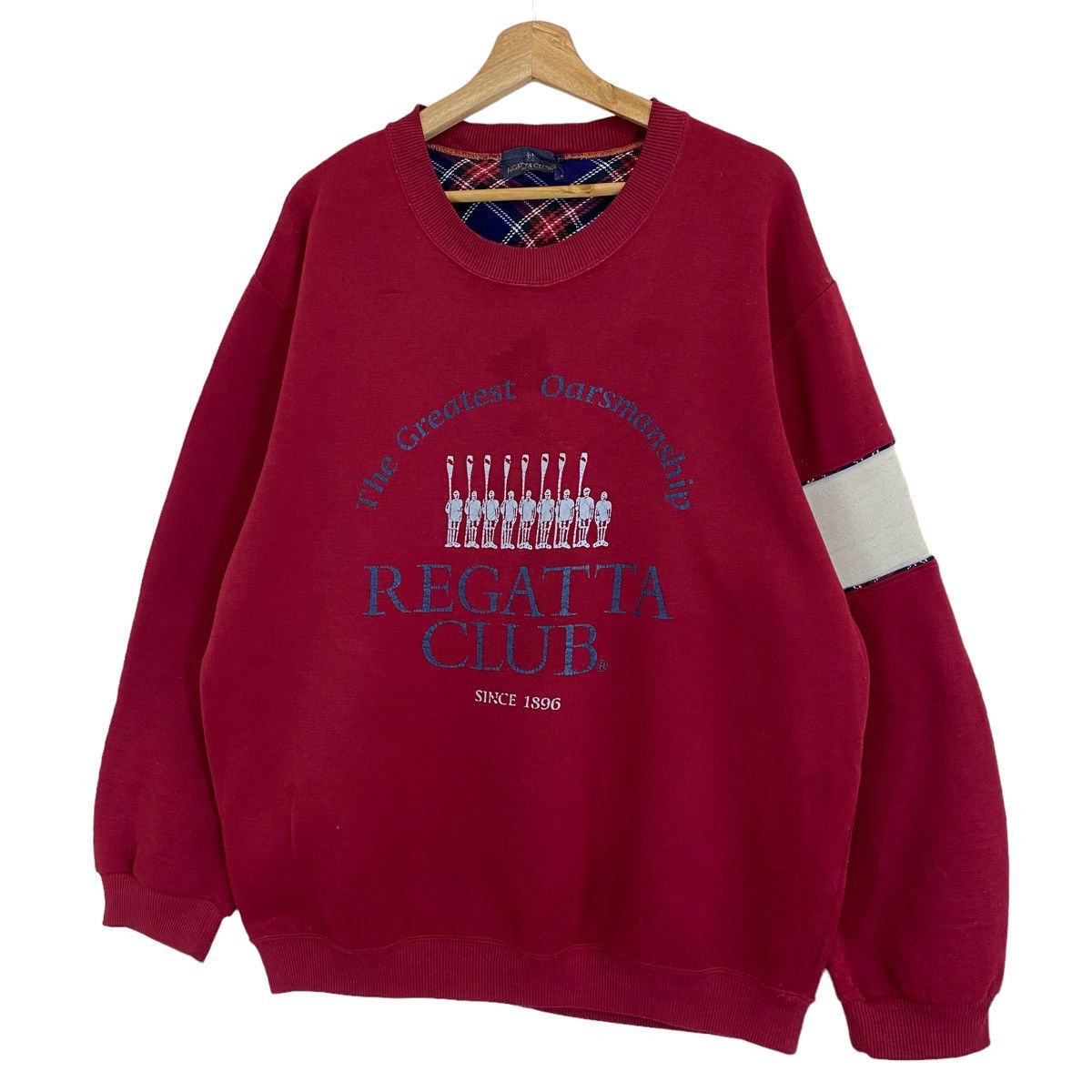 Vintage Vintage Regatta Club Crewneck Sweatshirt Size L Size US L / EU 52-54 / 3 - 3 Thumbnail