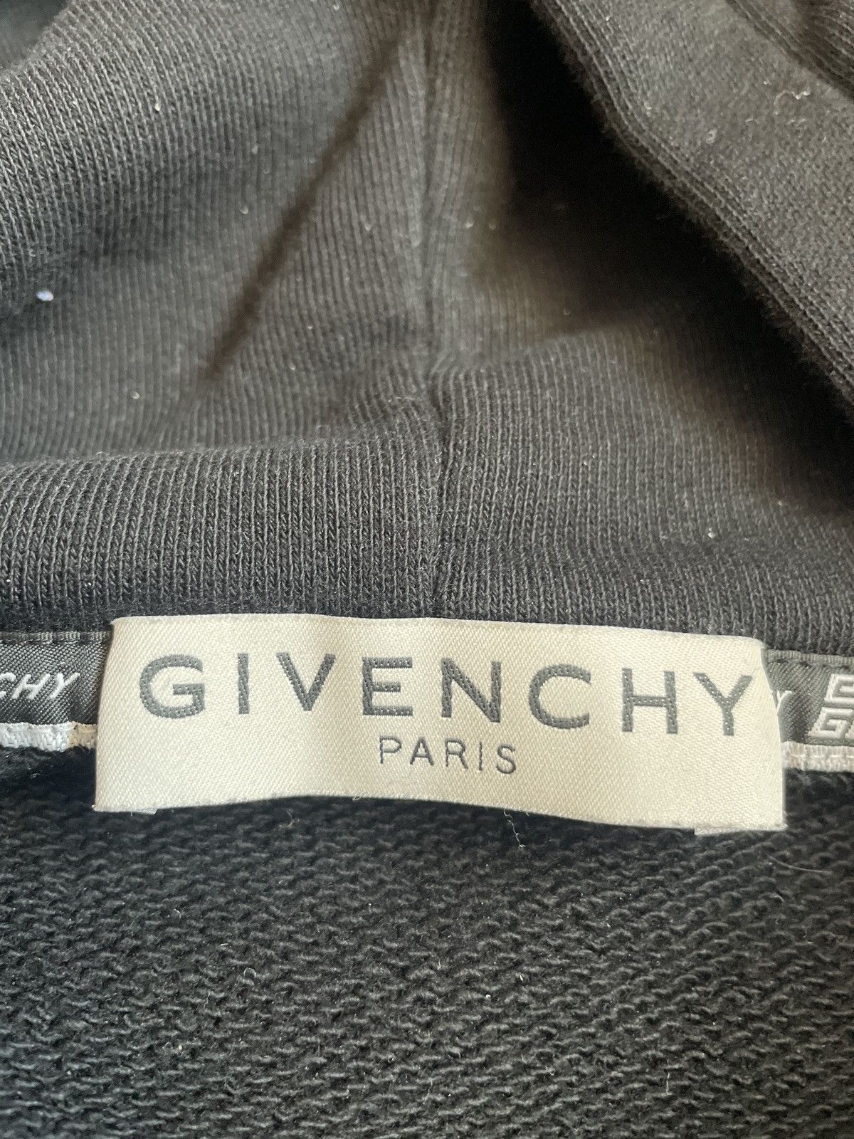 Givenchy Givenchy Distressed Logo Hoodie Size US L / EU 52-54 / 3 - 3 Thumbnail