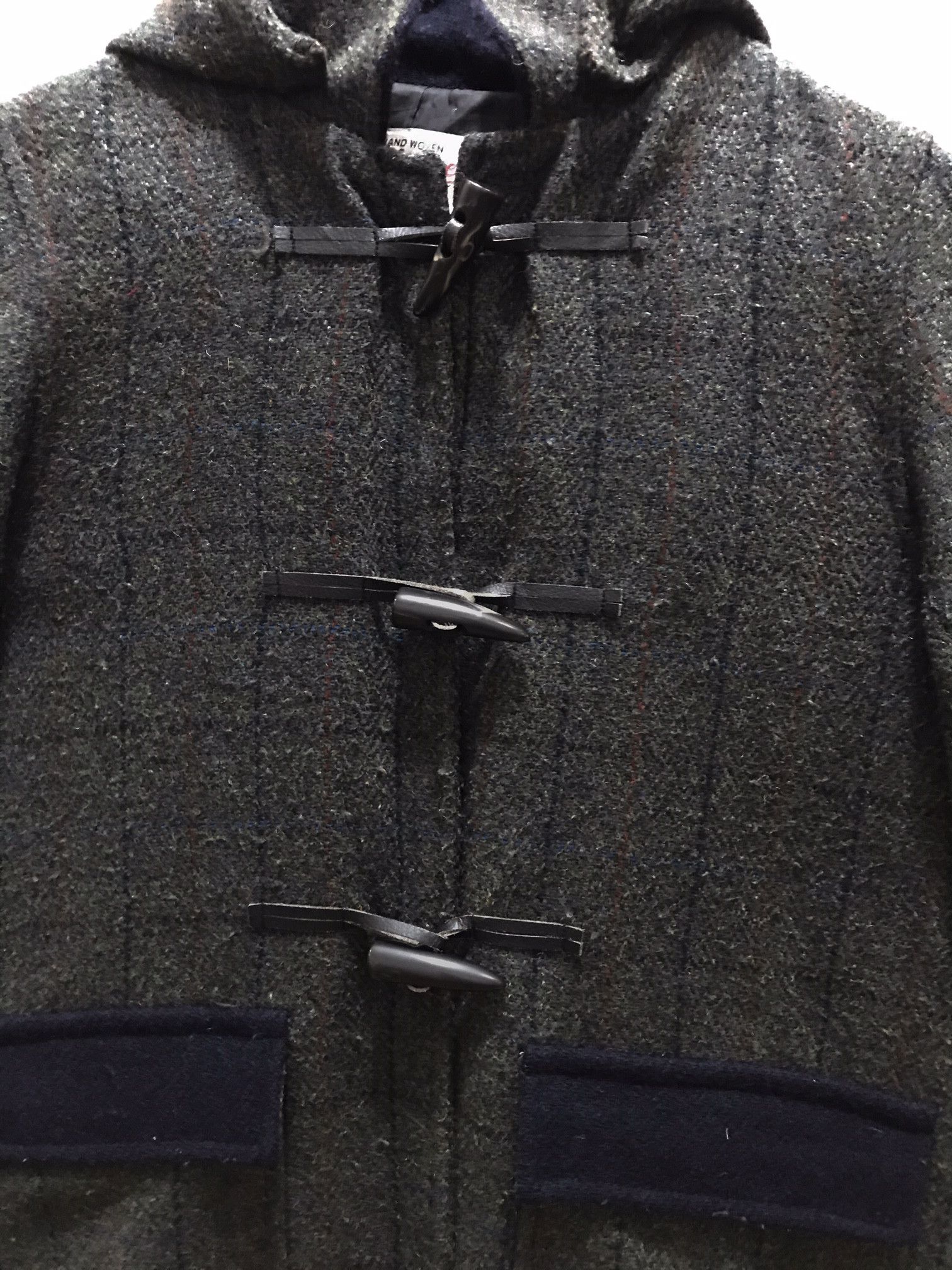 Designer Sevendays Sunday by Harris Tweed Wool Hoodies Jacket Size US S / EU 44-46 / 1 - 5 Thumbnail