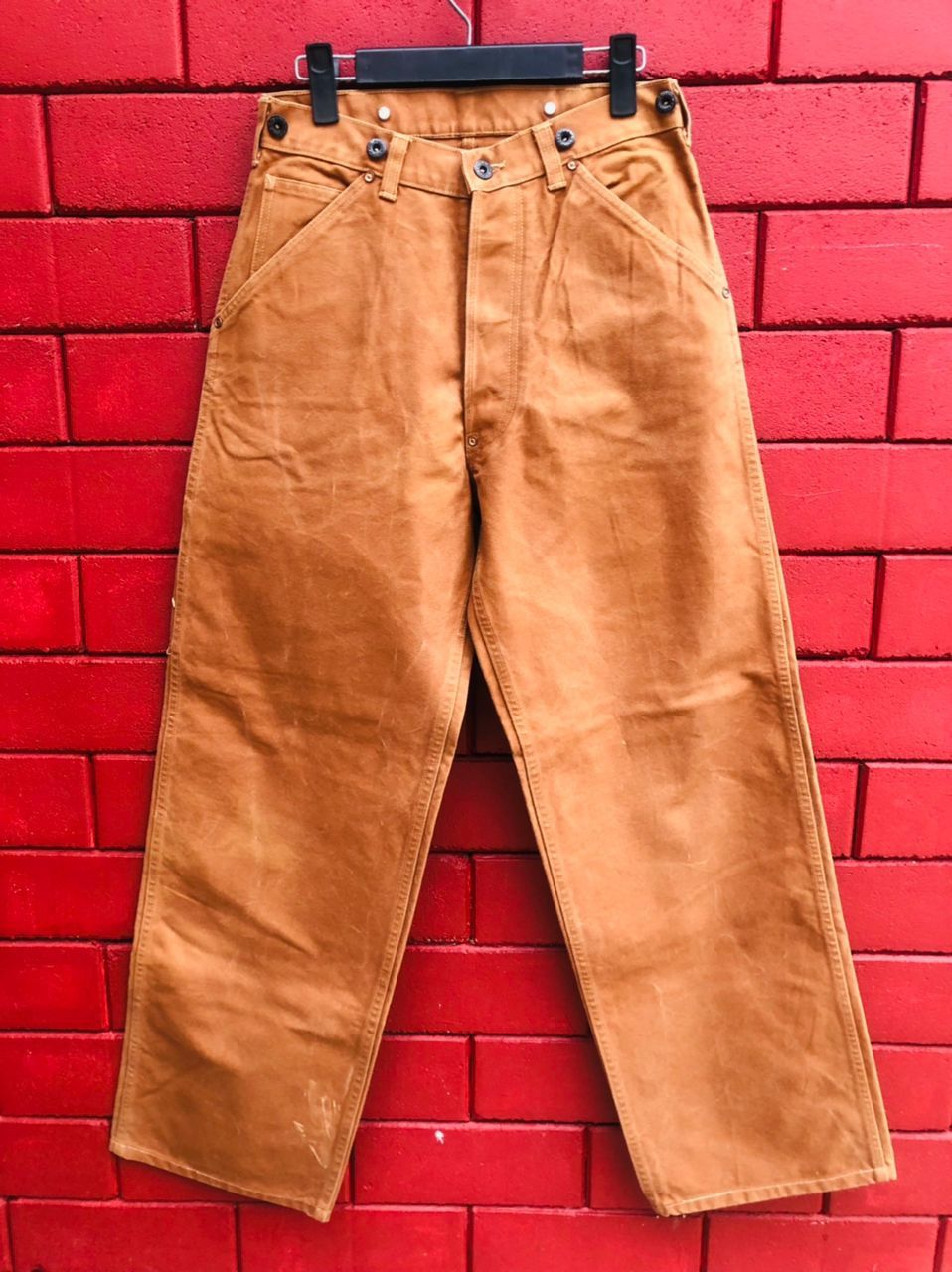 Vintage Sugarcane Worker Japanese Designer Fashion Style