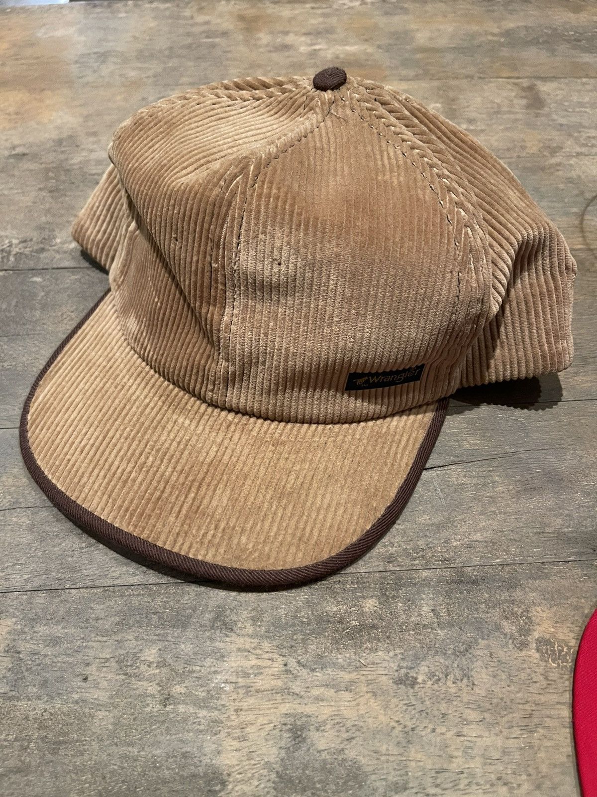 Vintage Vintage corduroy wrangler snap back hat Size ONE SIZE - 1 Thumbnail