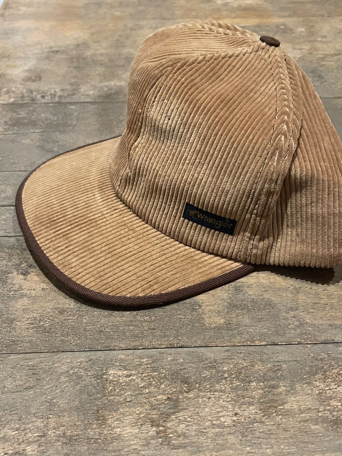 Vintage Vintage corduroy wrangler snap back hat Size ONE SIZE - 6 Thumbnail