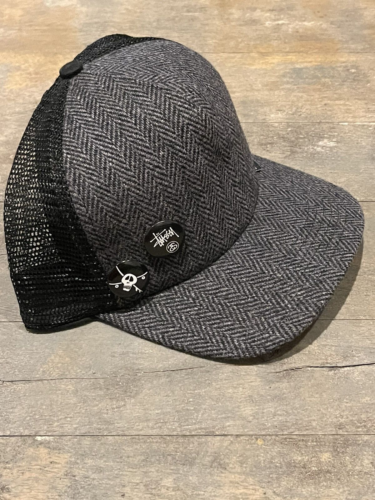 Stussy Vintage Stussy houndstooth pinned hat Size ONE SIZE - 1 Thumbnail