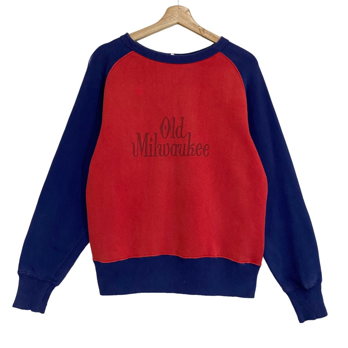 Vintage Vintage 90s Old Milwaukee Beer Crewneck Sweatshirt Size M Size US M / EU 48-50 / 2 - 1 Thumbnail