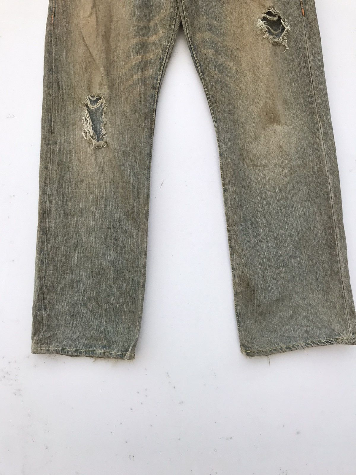 Vintage Vintage 90s Cocolulu Distressed Jeans Size US 34 / EU 50 - 8 Thumbnail