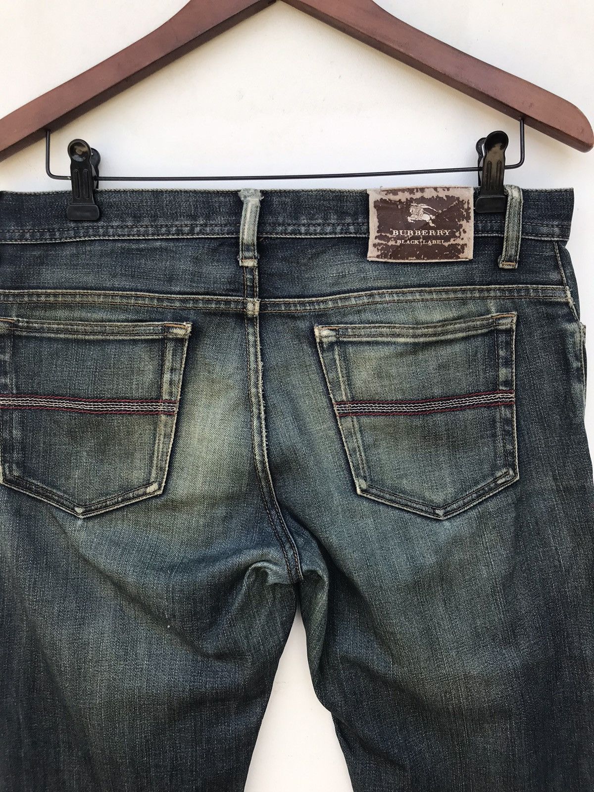 Burberry Vintage Burberry Black Label Denim Jeans Size US 32 / EU 48 - 8 Thumbnail