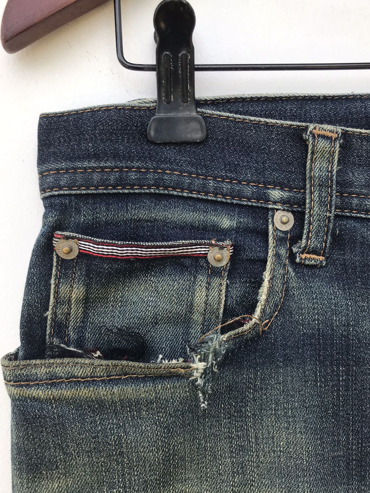 Burberry Vintage Burberry Black Label Denim Jeans Size US 32 / EU 48 - 5 Thumbnail