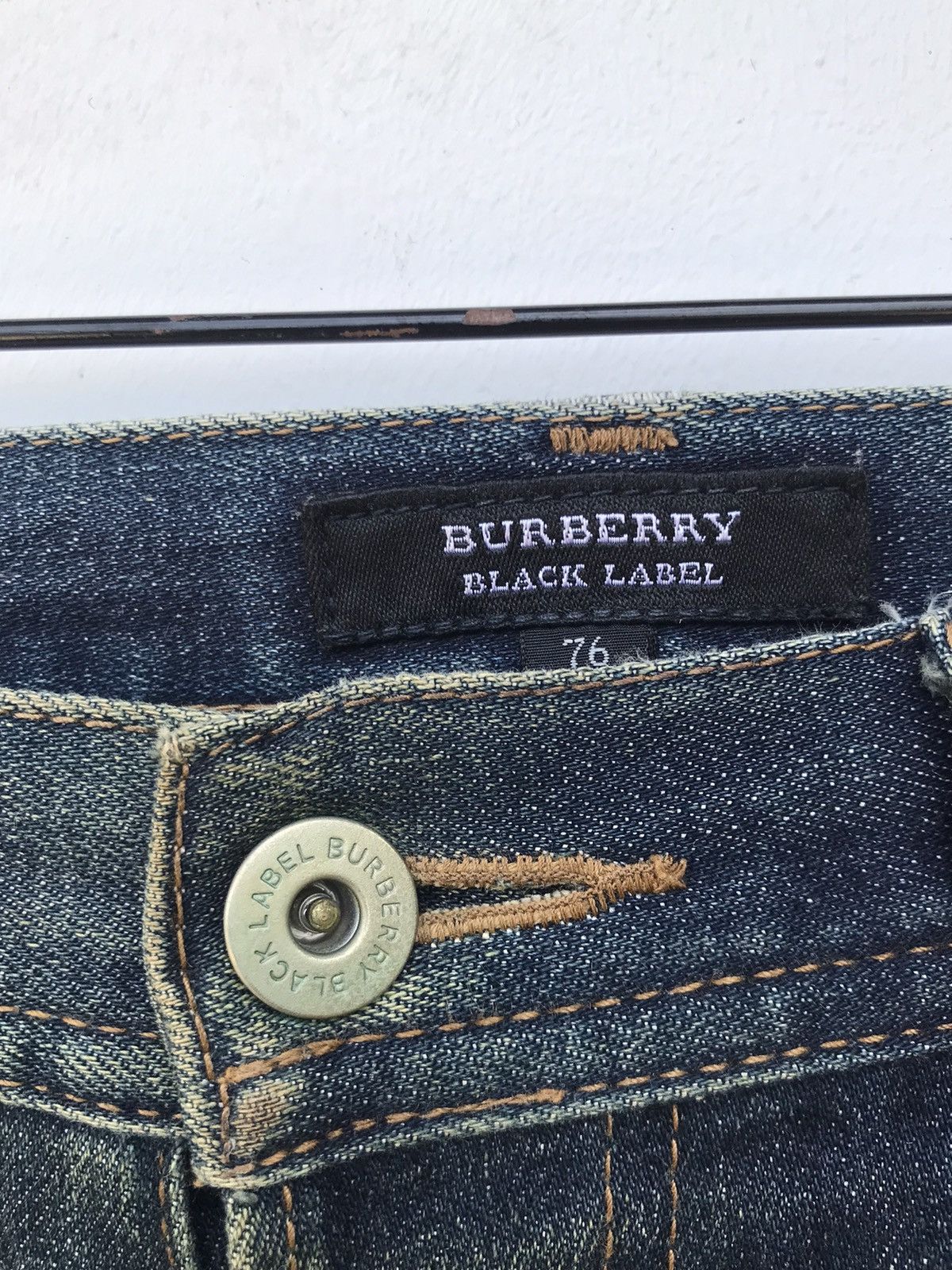 Burberry Vintage Burberry Black Label Denim Jeans Size US 32 / EU 48 - 3 Thumbnail
