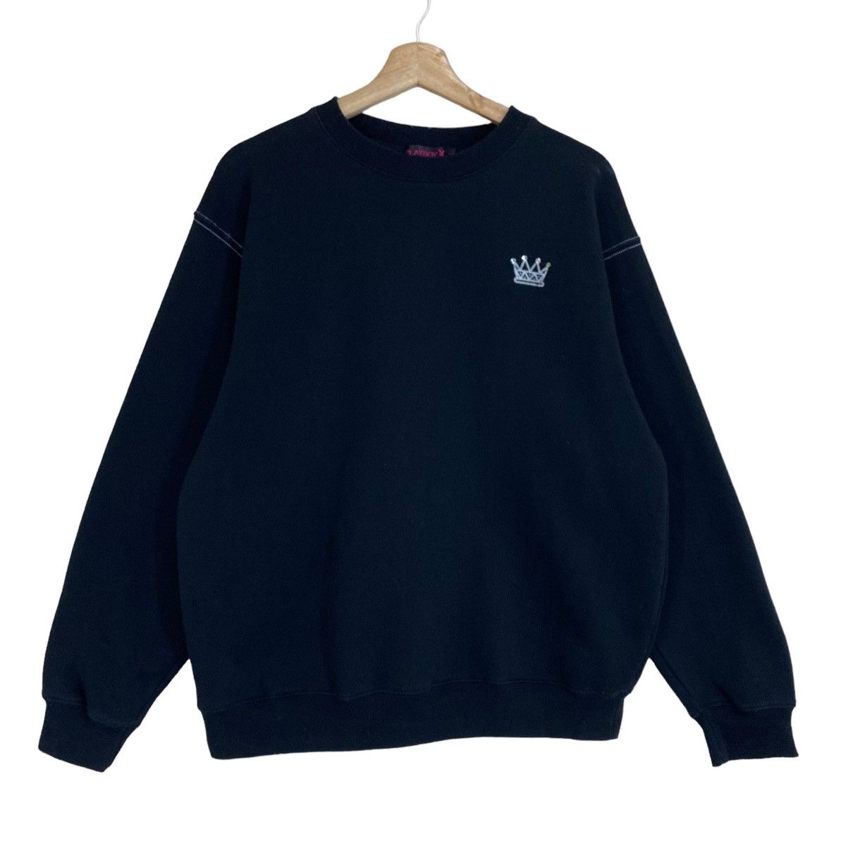 Japanese Brand × Playboy × Vintage Vintage Playboy Embroidered Logo Crewneck Sweatshirt Size M Size US M / EU 48-50 / 2 - 5 Thumbnail