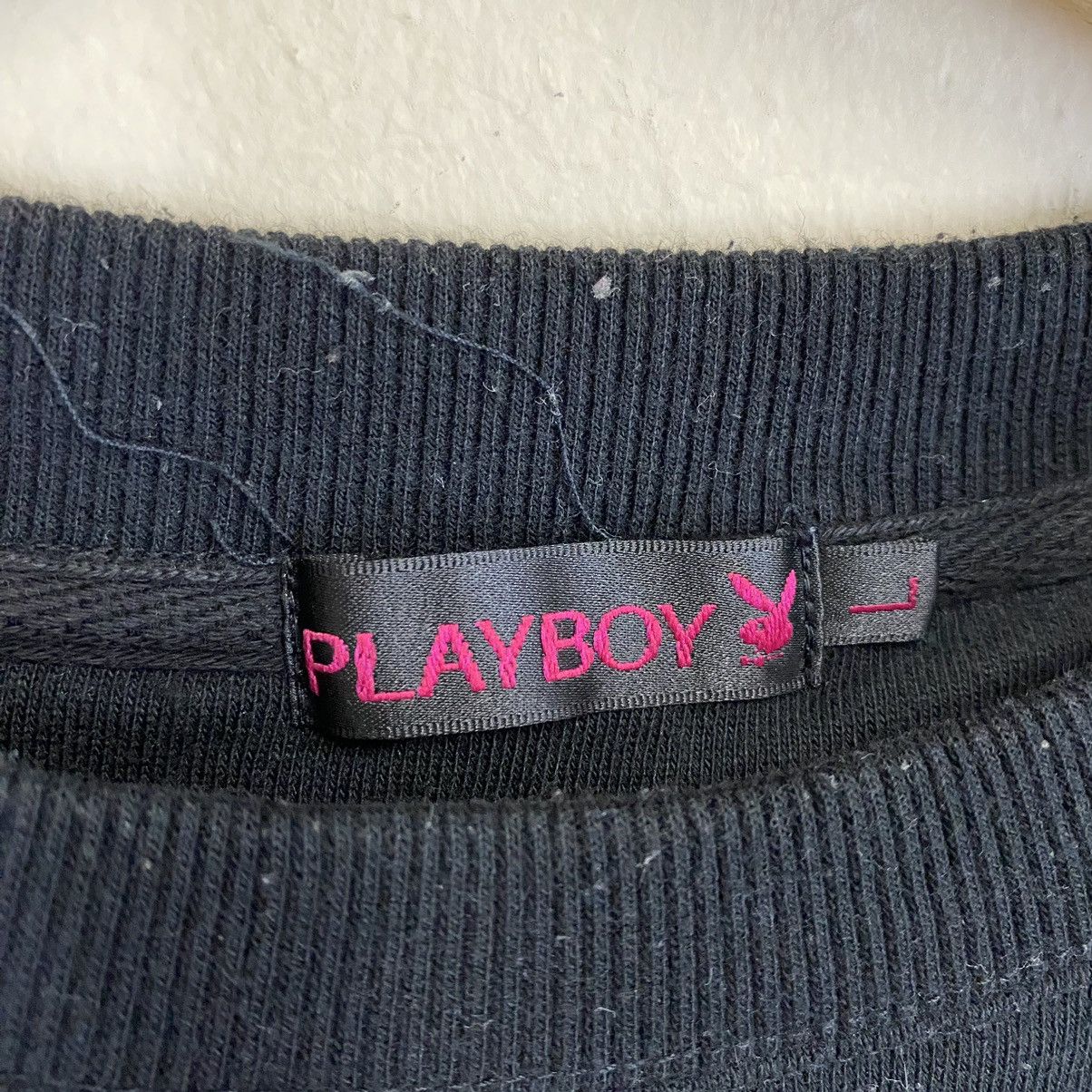 Japanese Brand × Playboy × Vintage Vintage Playboy Embroidered Logo Crewneck Sweatshirt Size M Size US M / EU 48-50 / 2 - 9 Thumbnail