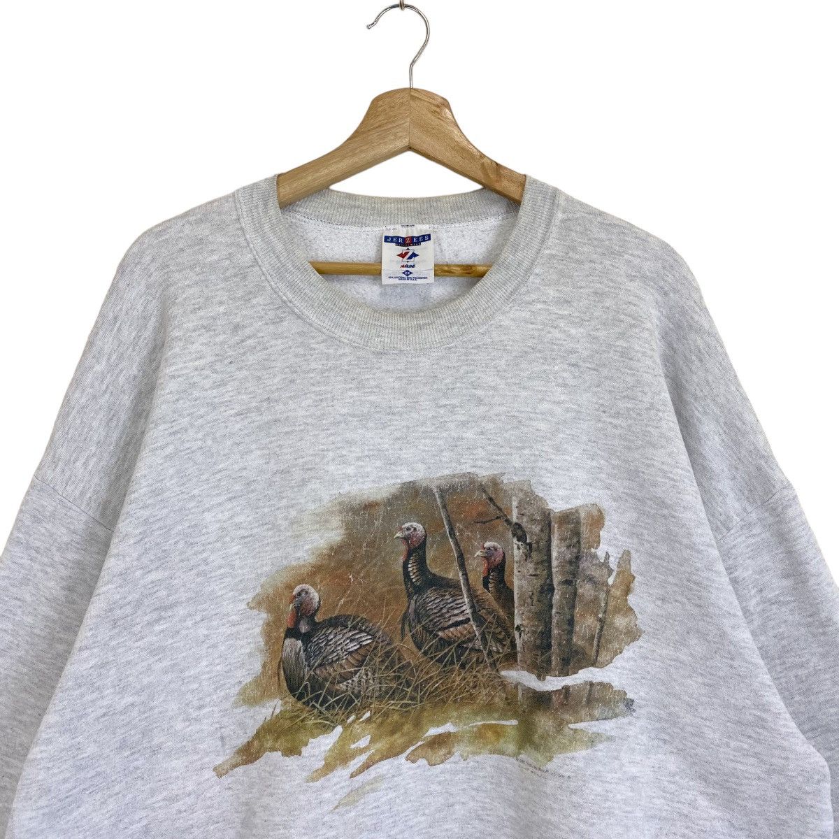 Vintage Vintage 90s Habitat Graphics Design Crewneck Sweatshirt Size US XL / EU 56 / 4 - 4 Thumbnail