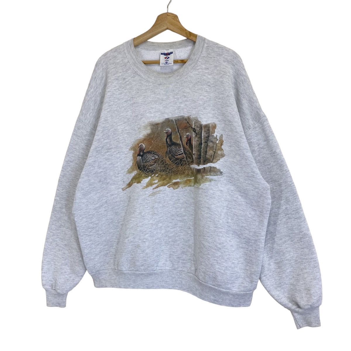 Vintage Vintage 90s Habitat Graphics Design Crewneck Sweatshirt Size US XL / EU 56 / 4 - 3 Thumbnail