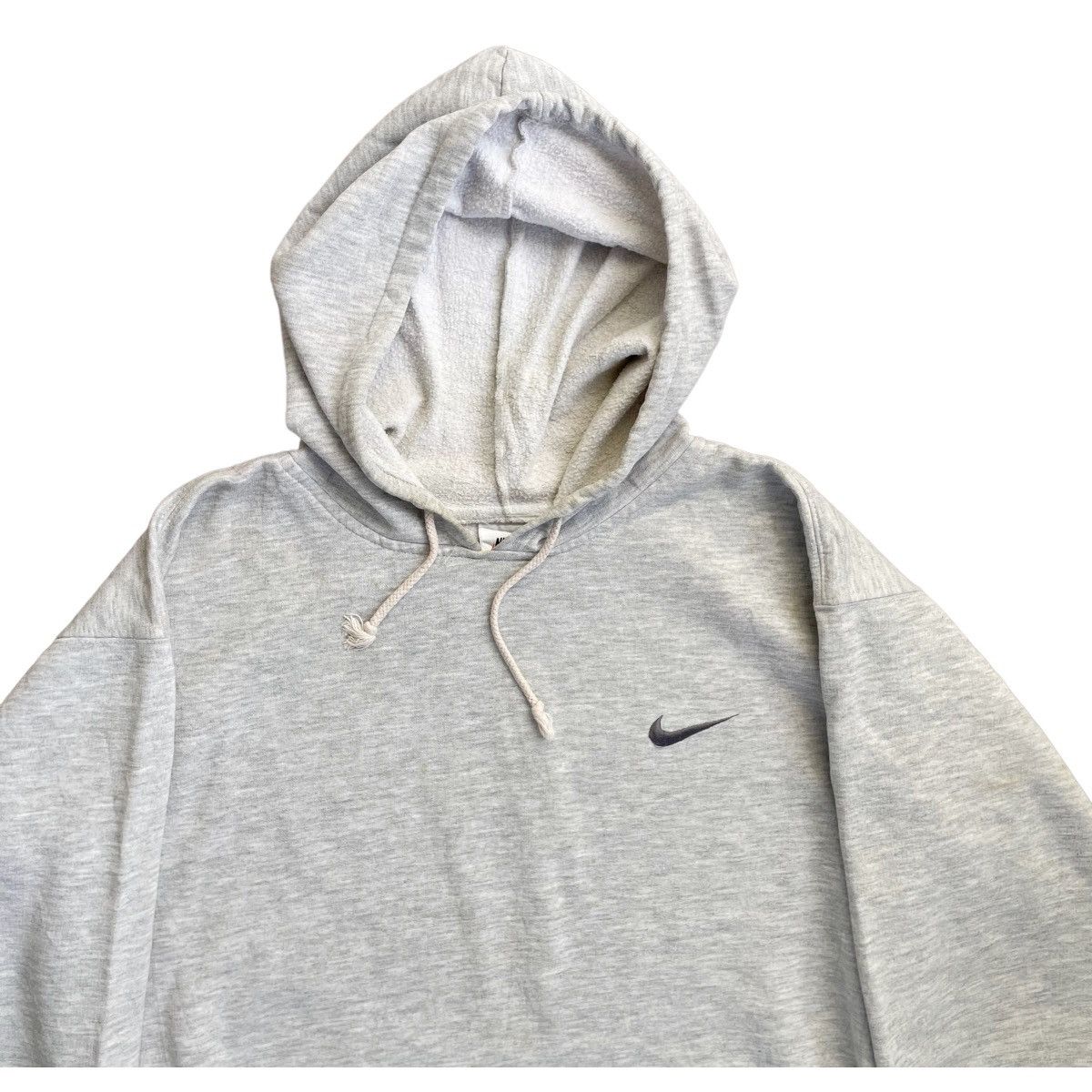 NBA × Nike × Vintage 💥90s Nike Basketball Sportswear Spellout Logo Hoodie Size US L / EU 52-54 / 3 - 7 Thumbnail