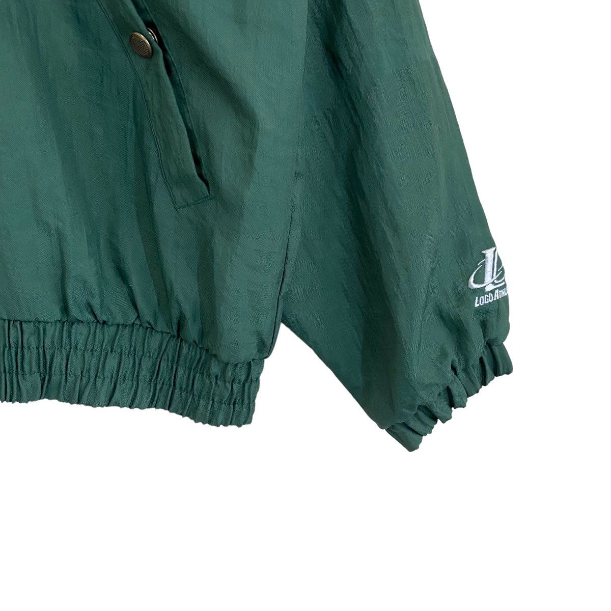 NBA Vintage 90s Seattle Sonics Big Logo Zipper Jacket Size M Size US M / EU 48-50 / 2 - 7 Thumbnail
