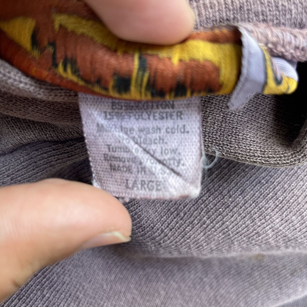 Vintage 💥 90s GOLDEN BRITT SURF PULLOVER HOODIE Size US L / EU 52-54 / 3 - 10 Thumbnail