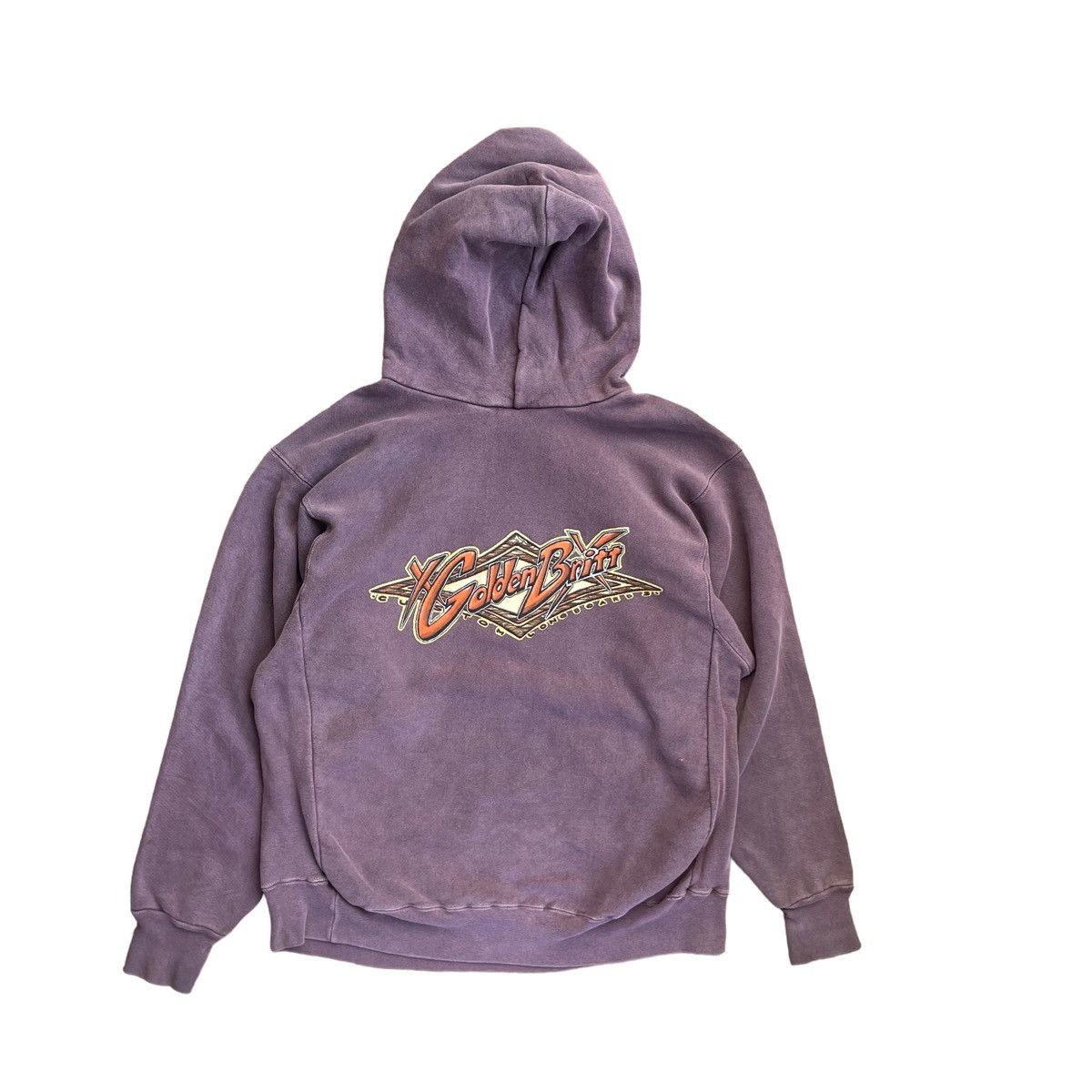 Vintage 💥 90s GOLDEN BRITT SURF PULLOVER HOODIE Size US L / EU 52-54 / 3 - 1 Thumbnail