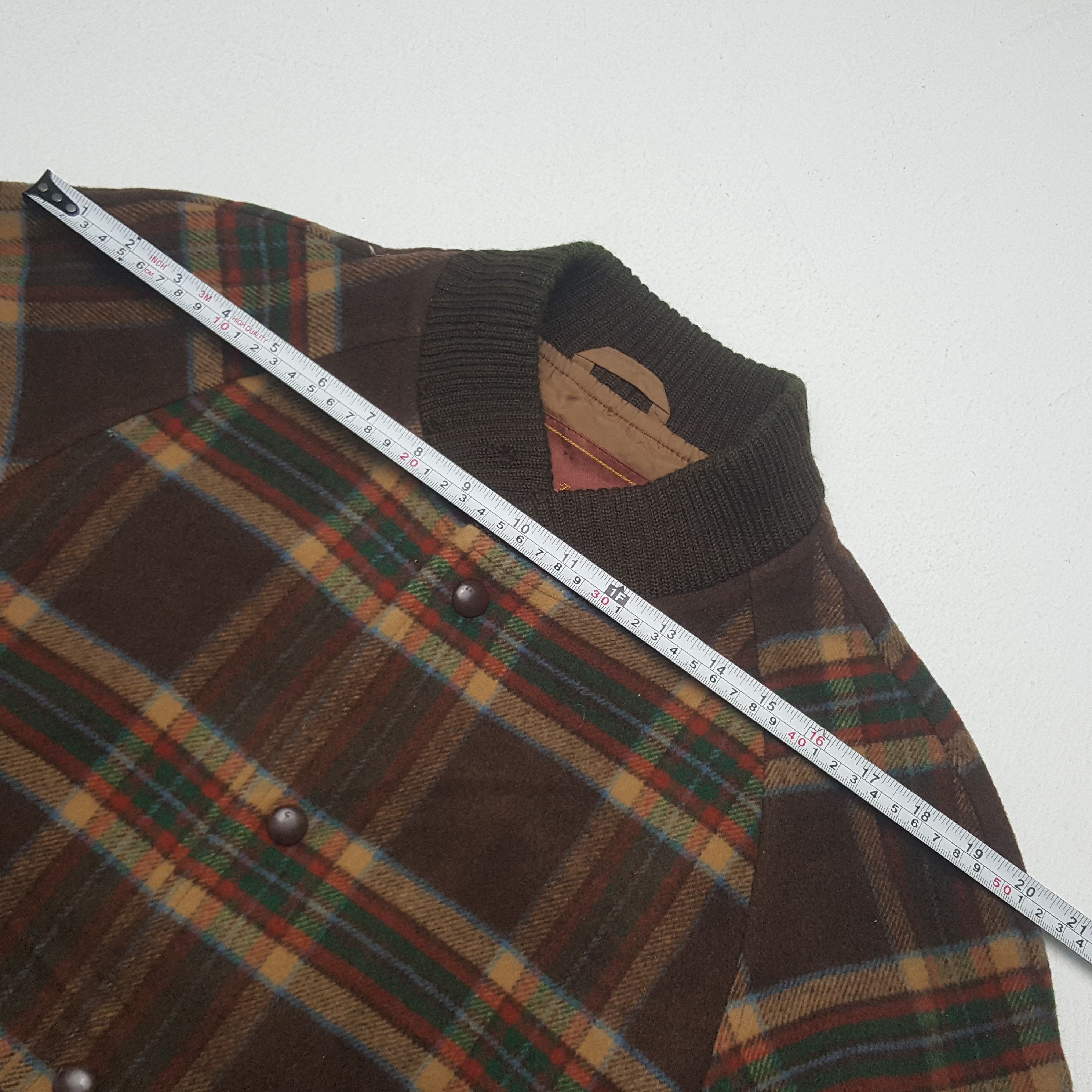 Japanese Brand × Vintage Vintage Wool Tac X Skull Japanese Style Custom Logo Bombers Size US M / EU 48-50 / 2 - 10 Thumbnail
