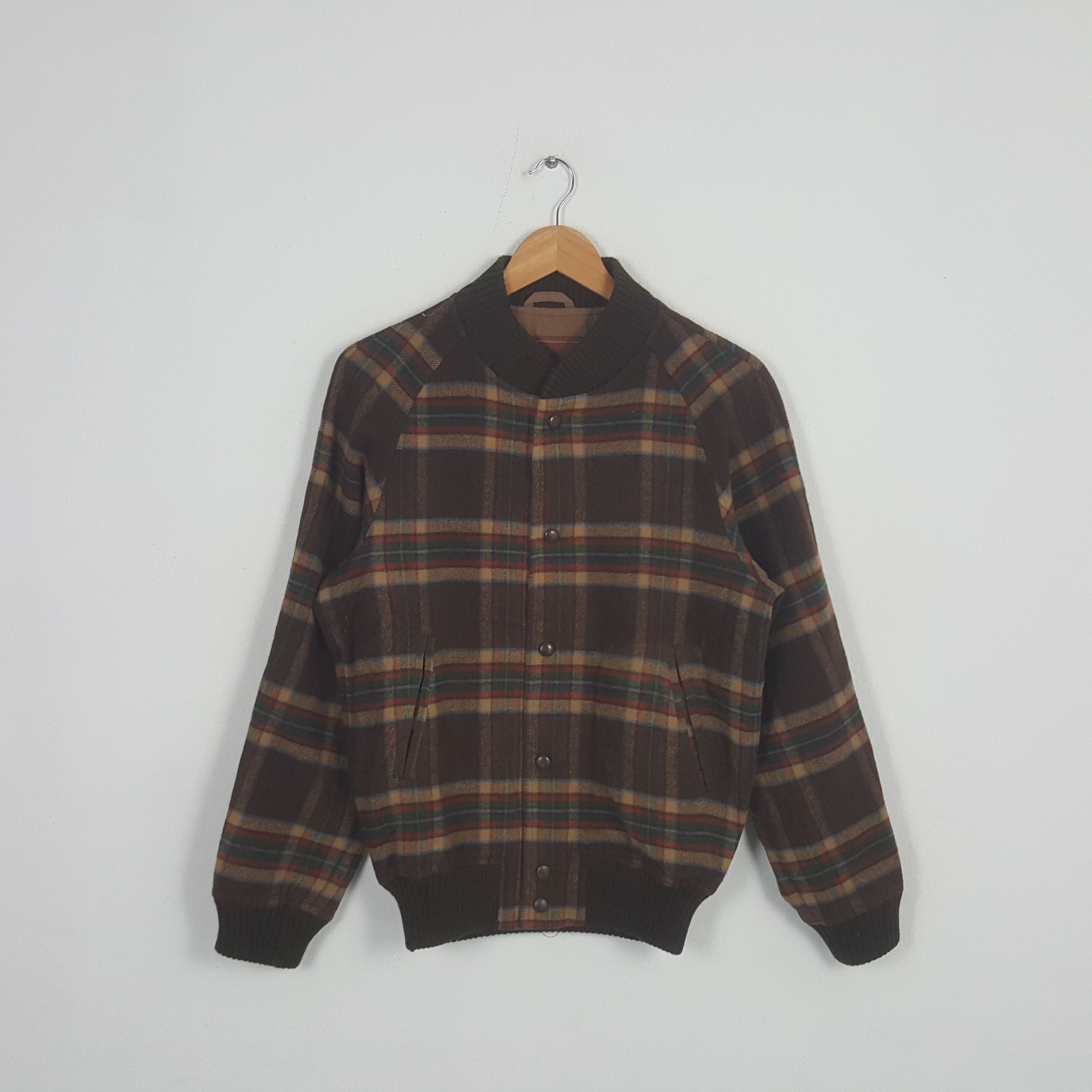 Japanese Brand × Vintage Vintage Wool Tac X Skull Japanese Style Custom Logo Bombers Size US M / EU 48-50 / 2 - 5 Thumbnail