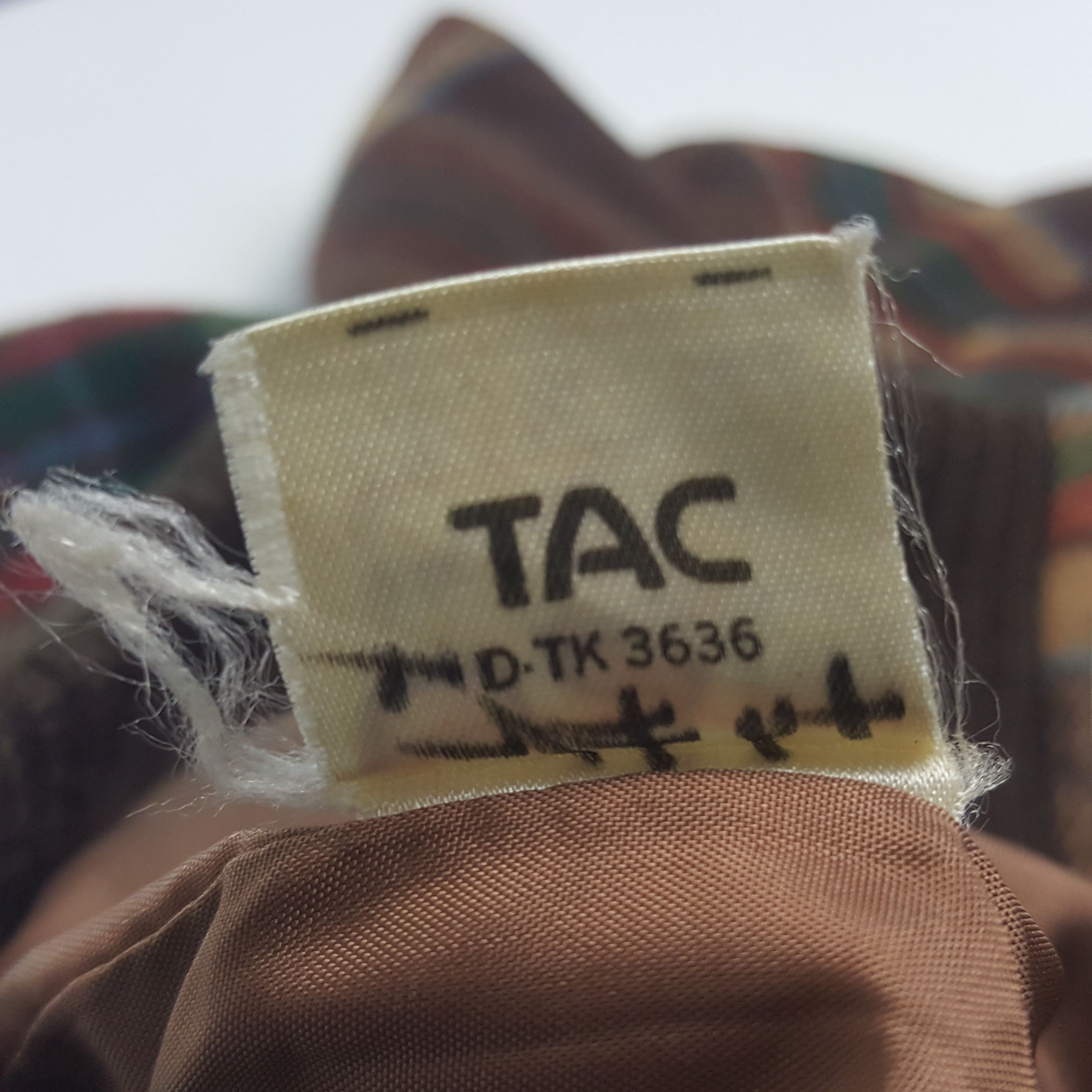Japanese Brand × Vintage Vintage Wool Tac X Skull Japanese Style Custom Logo Bombers Size US M / EU 48-50 / 2 - 9 Thumbnail